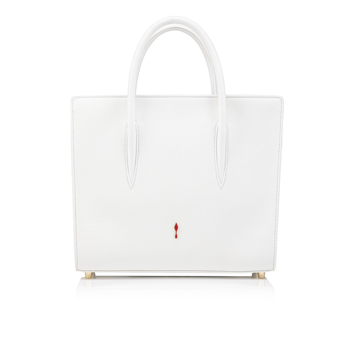 信頼も高い - カーフレザー ホワイト medium Paloma Bags Louboutin Christian - Women - バッグ