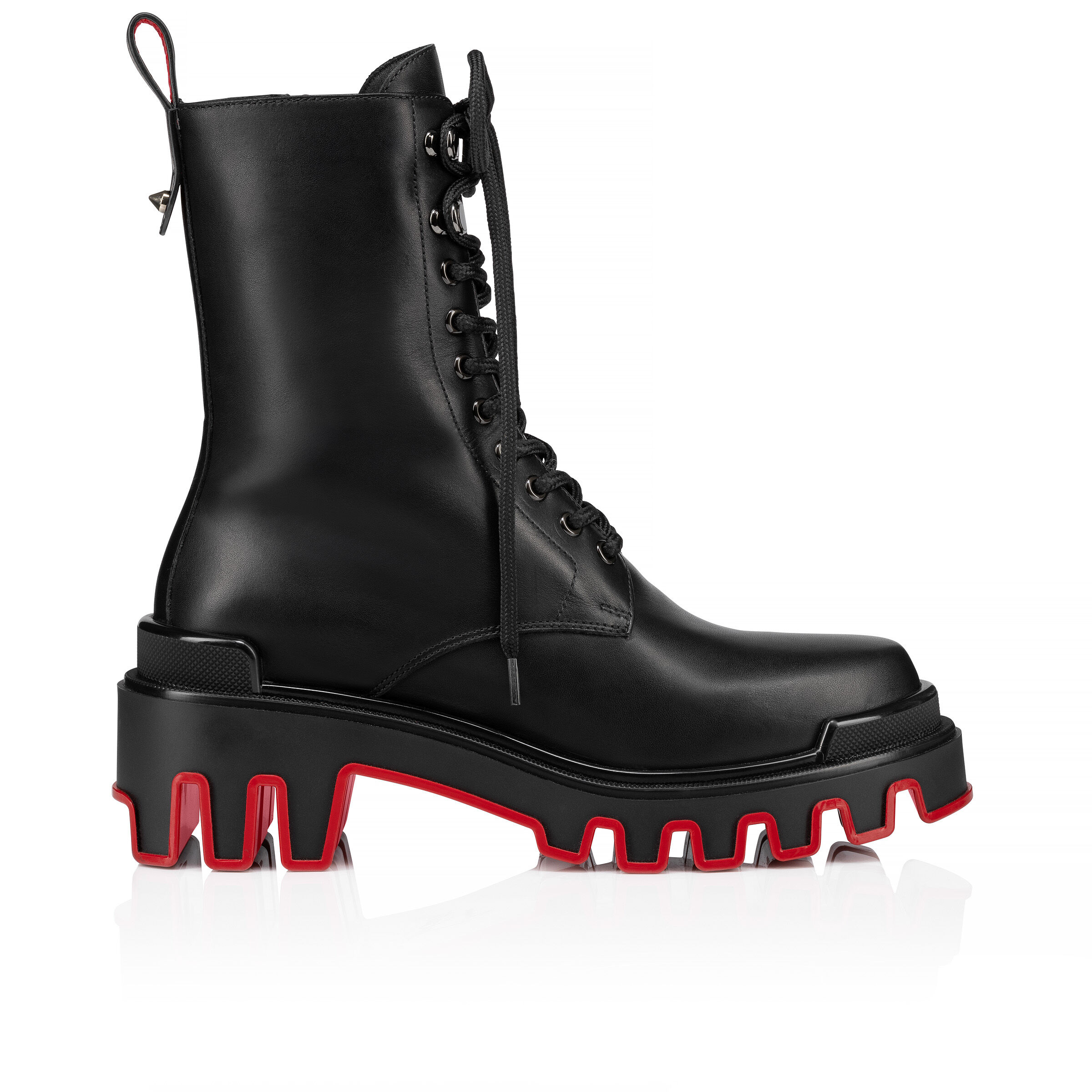 Christian Louboutin モカシンブーツ ブラウン 通販激安】 Christian Louboutin モカシンブーツ ブラウン 靴 - 靴