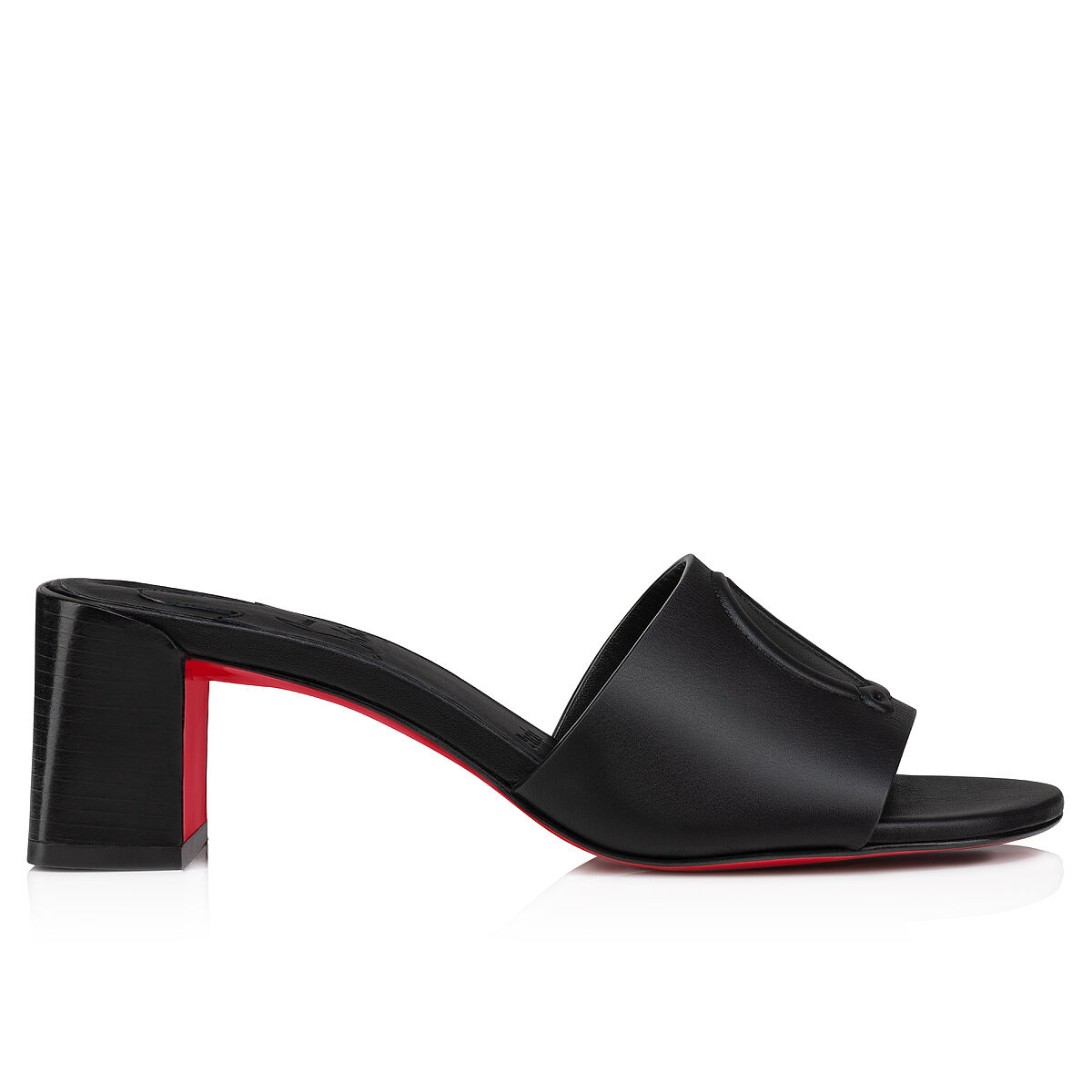 So CL Mule 55 ブラック カーフレザー - Shoes - Women