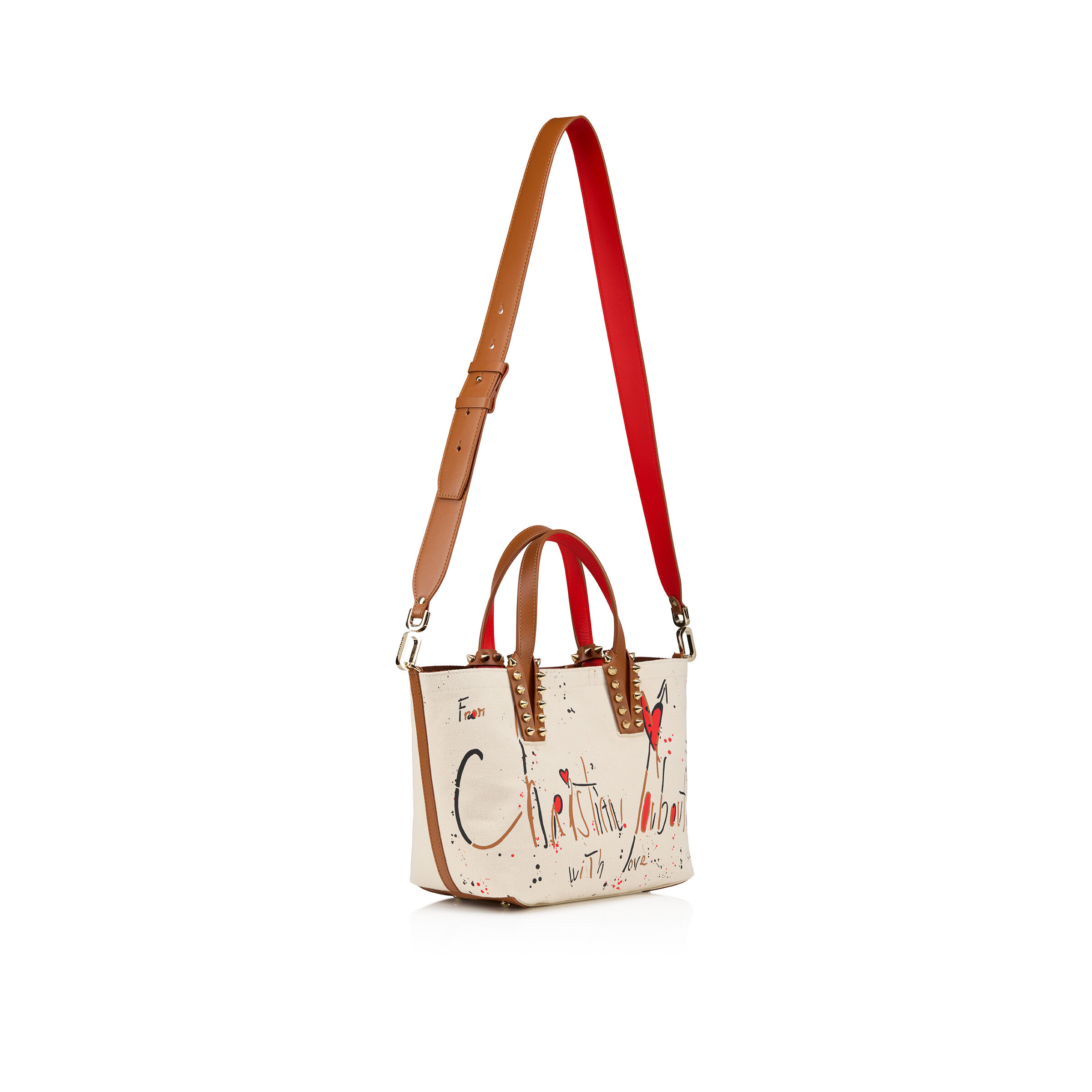 Cabata mini - トートバッグ - コットン - ベージュ - Christian
