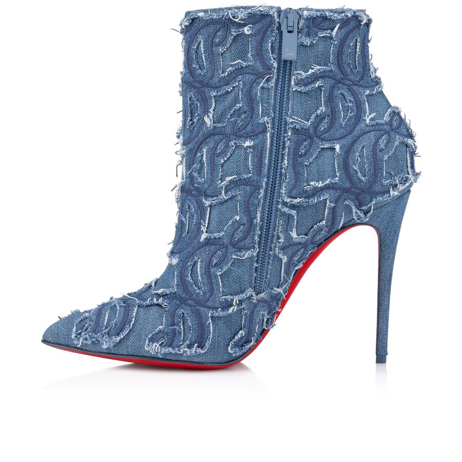 So Kate Booty Toile Denim Brodé image number 5