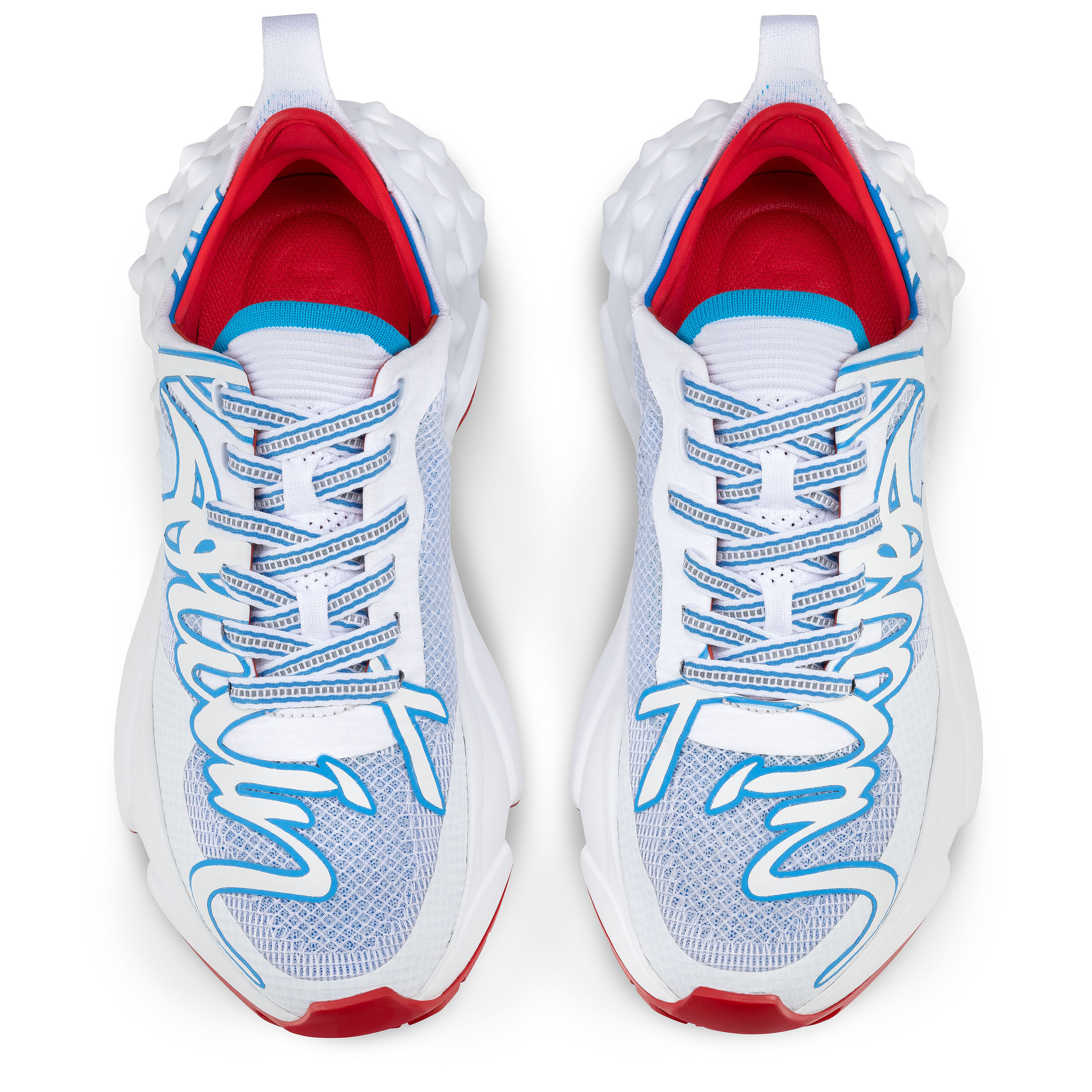 Rocknrun ブルー メッシュ - Shoes - Men - Christian Louboutin