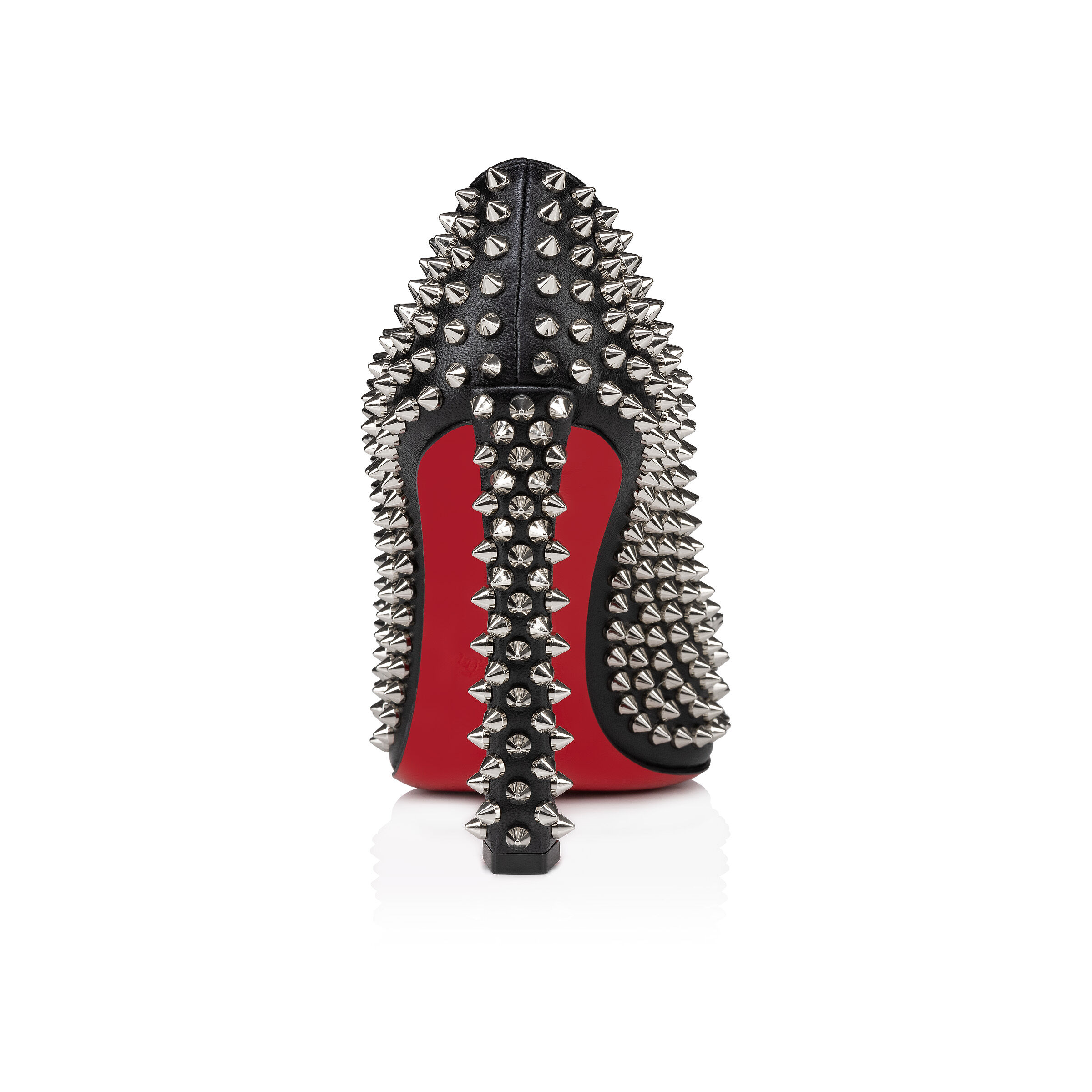 Condora Spikes - 100 mm パンプス - ナッパレザー - ブラック - ウィメンズ - Christian Louboutin
