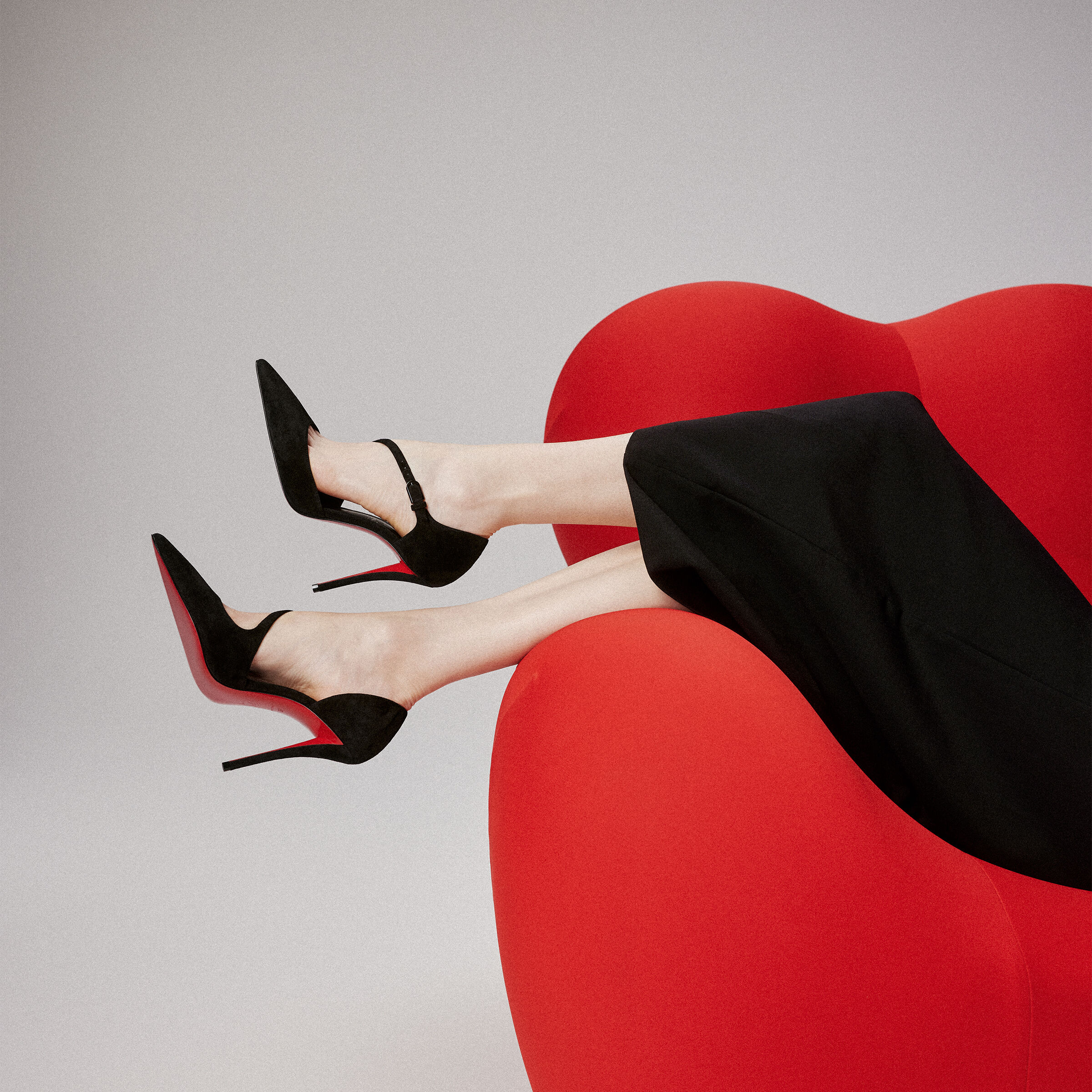 Christian Louboutin ブラック ピンヒール Christian Louboutin ブラック ハイヒール - メルカリ