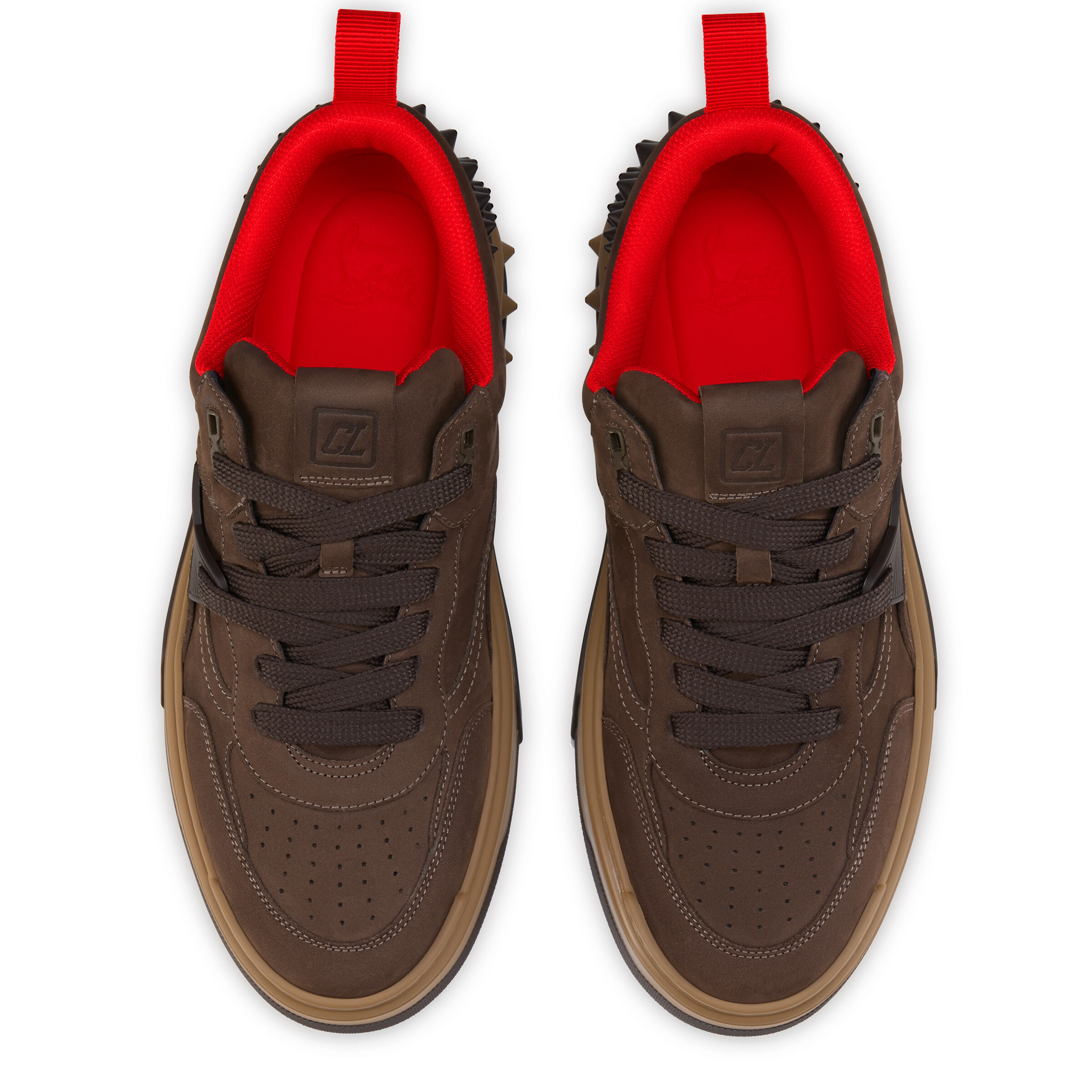 Astroloubi - スニーカー - カーフレザー - ブラウン - メンズ