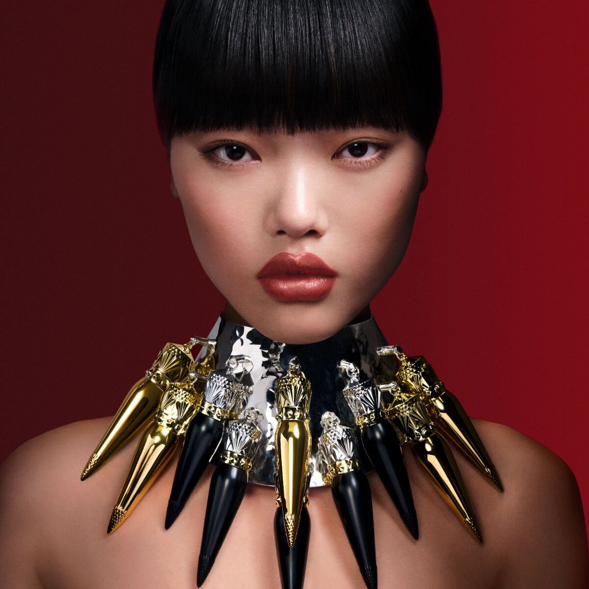 ルージュルブタン シルキーサテン Rouge Louboutin 001