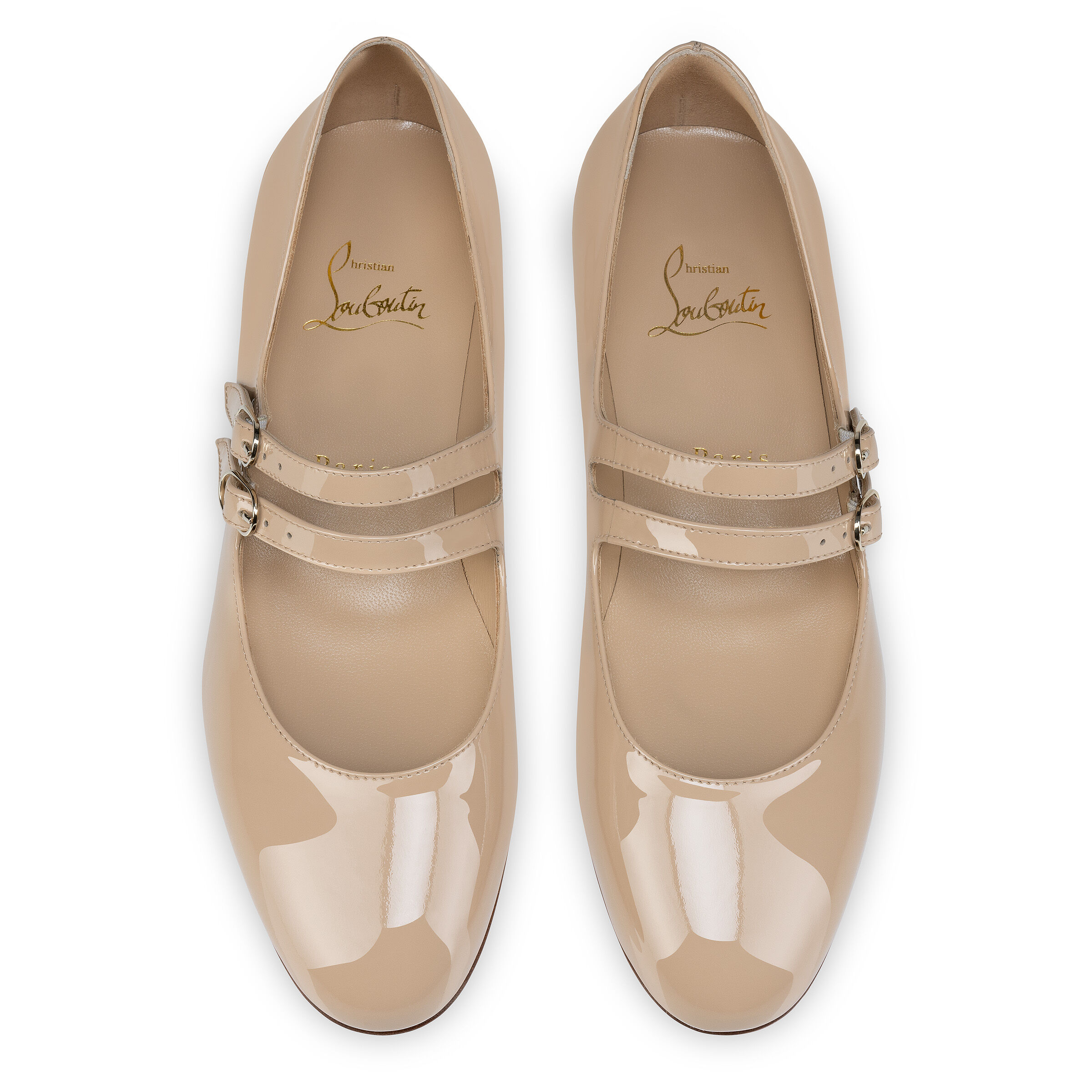 ☆人気モデル 国内発送☆ Louboutin Sweet Jane バレリーナ Sweet Jane - Ballerinas - Patent leather - Nude 1