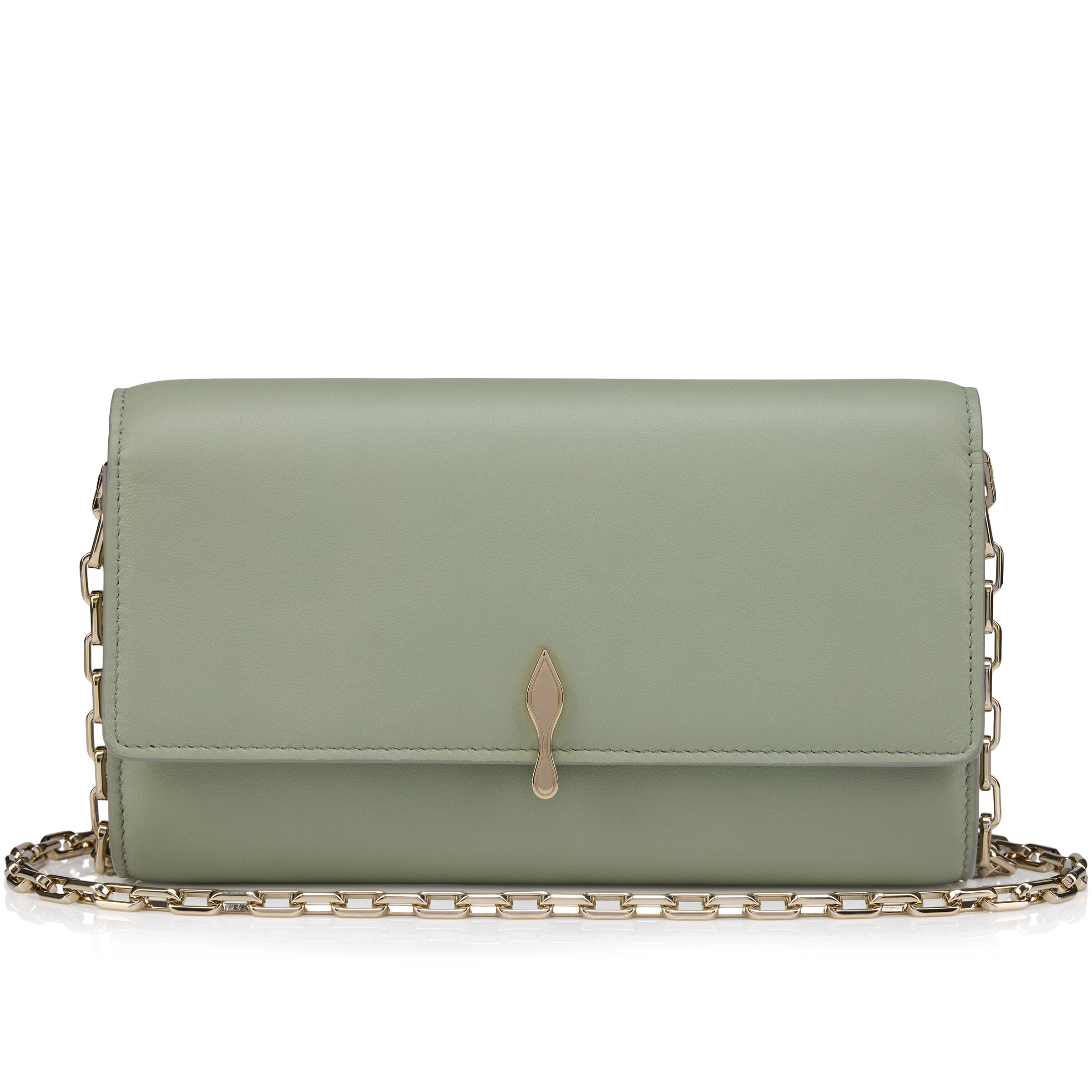 Bettina - チェーンウォレット - ナッパレザー - グリーン - Christian