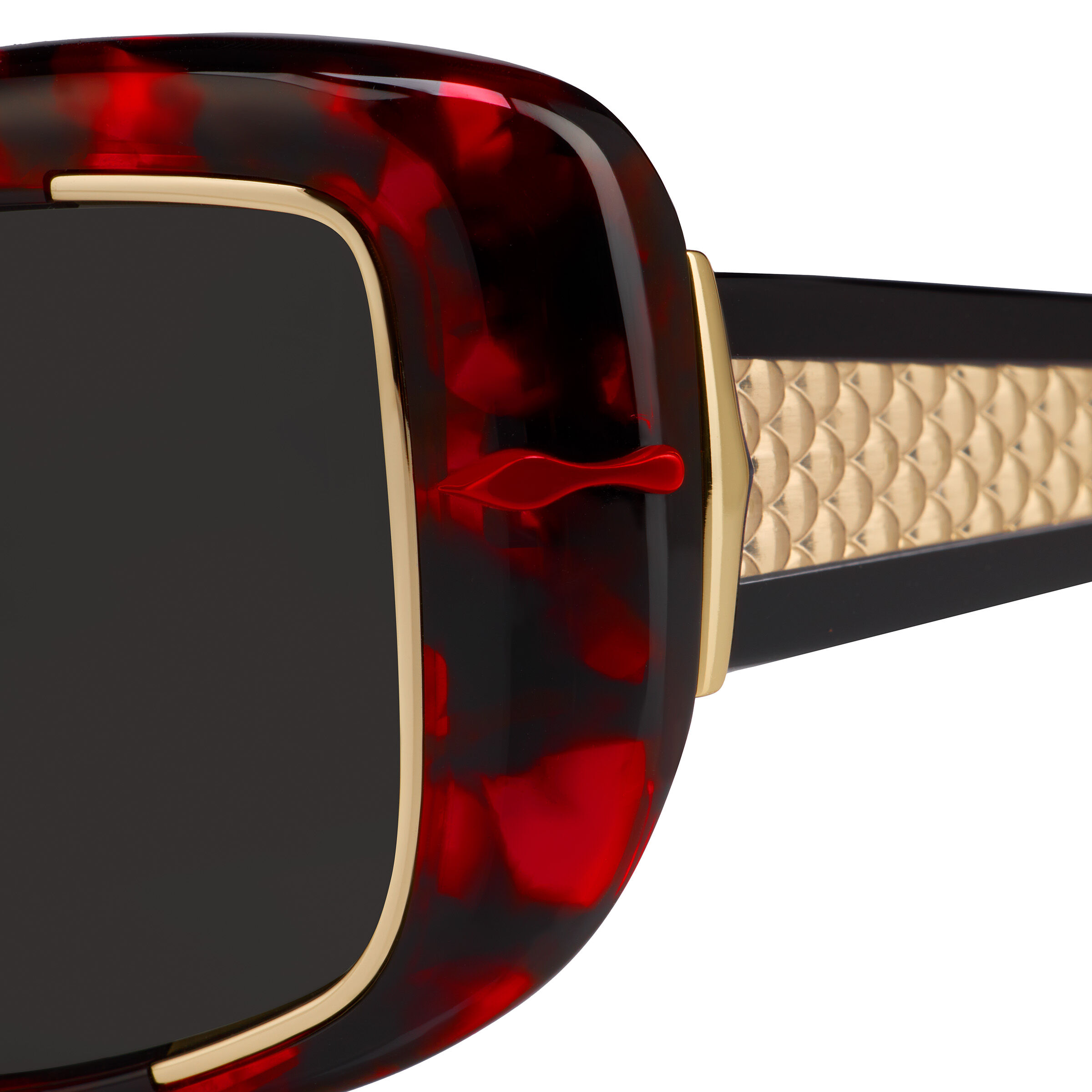 25SS【ルブタン】So Kate LB0003サングラス アセテート So Kate LB0003 - Sunglasses - Acetate - Shiny Black - Women