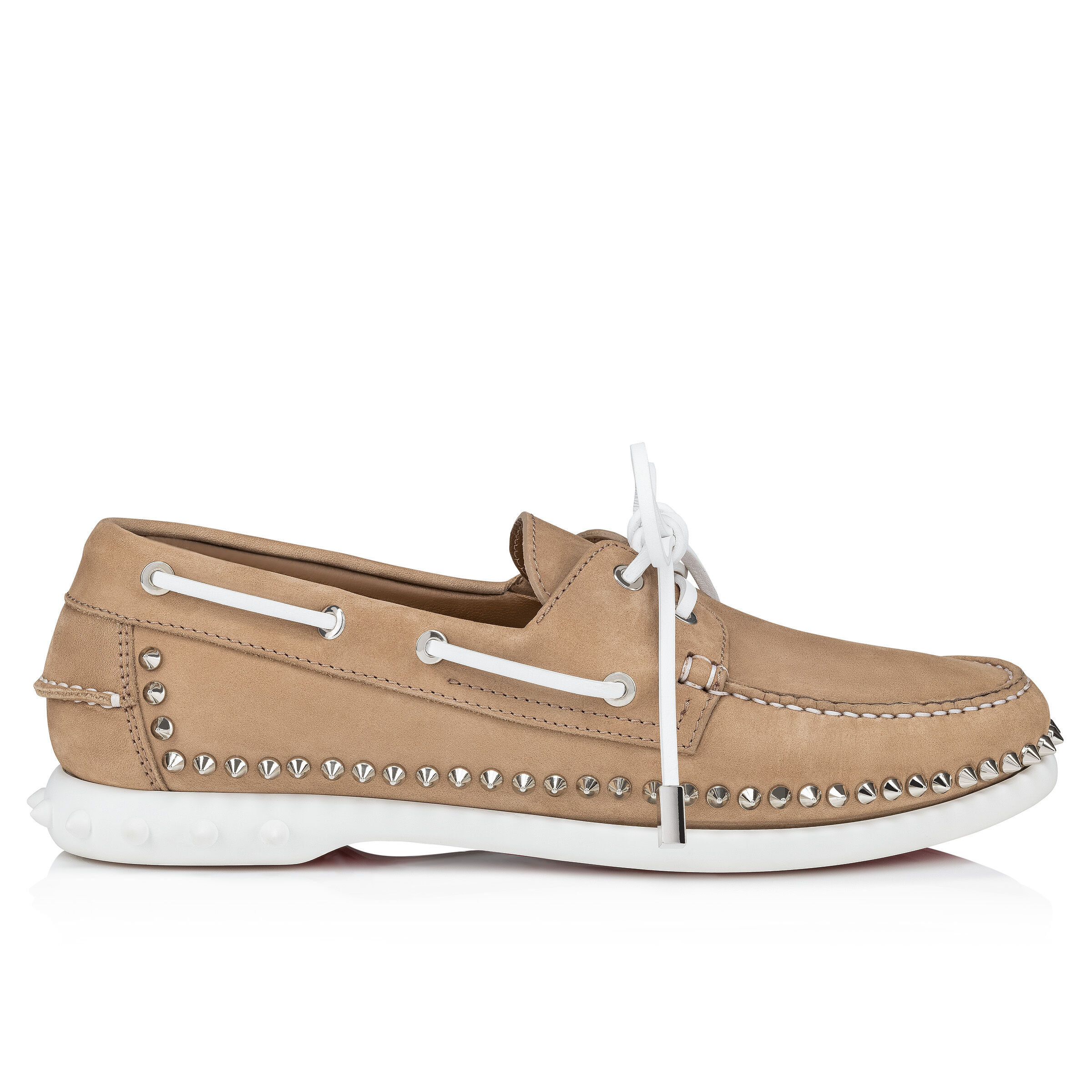 Gerockel - ボートシューズ - カーフレザー - ベージュ - メンズ - Christian Louboutin