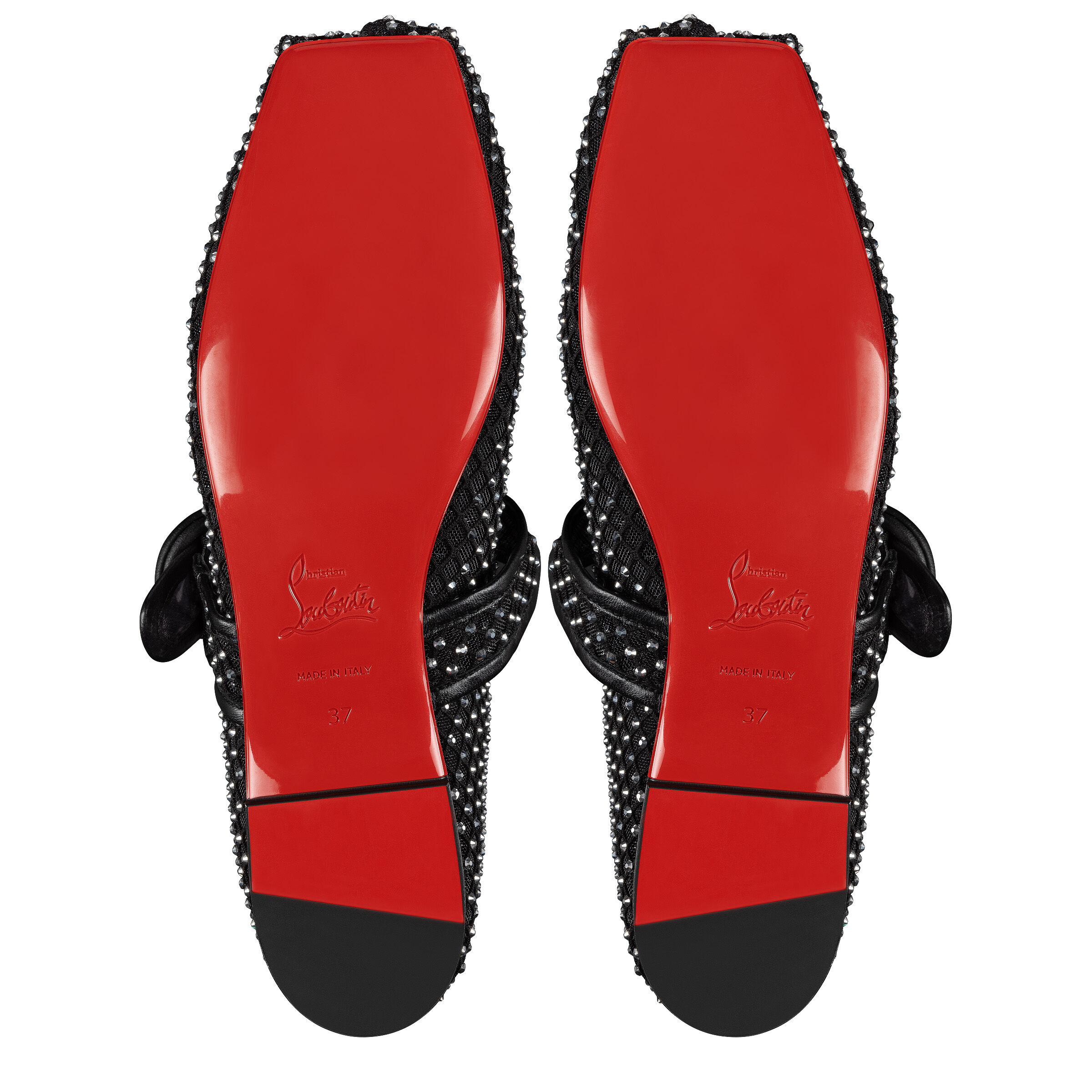 Mamastrapitina - バレリーナ - メッシュ - ブラック - ウィメンズ - Christian Louboutin