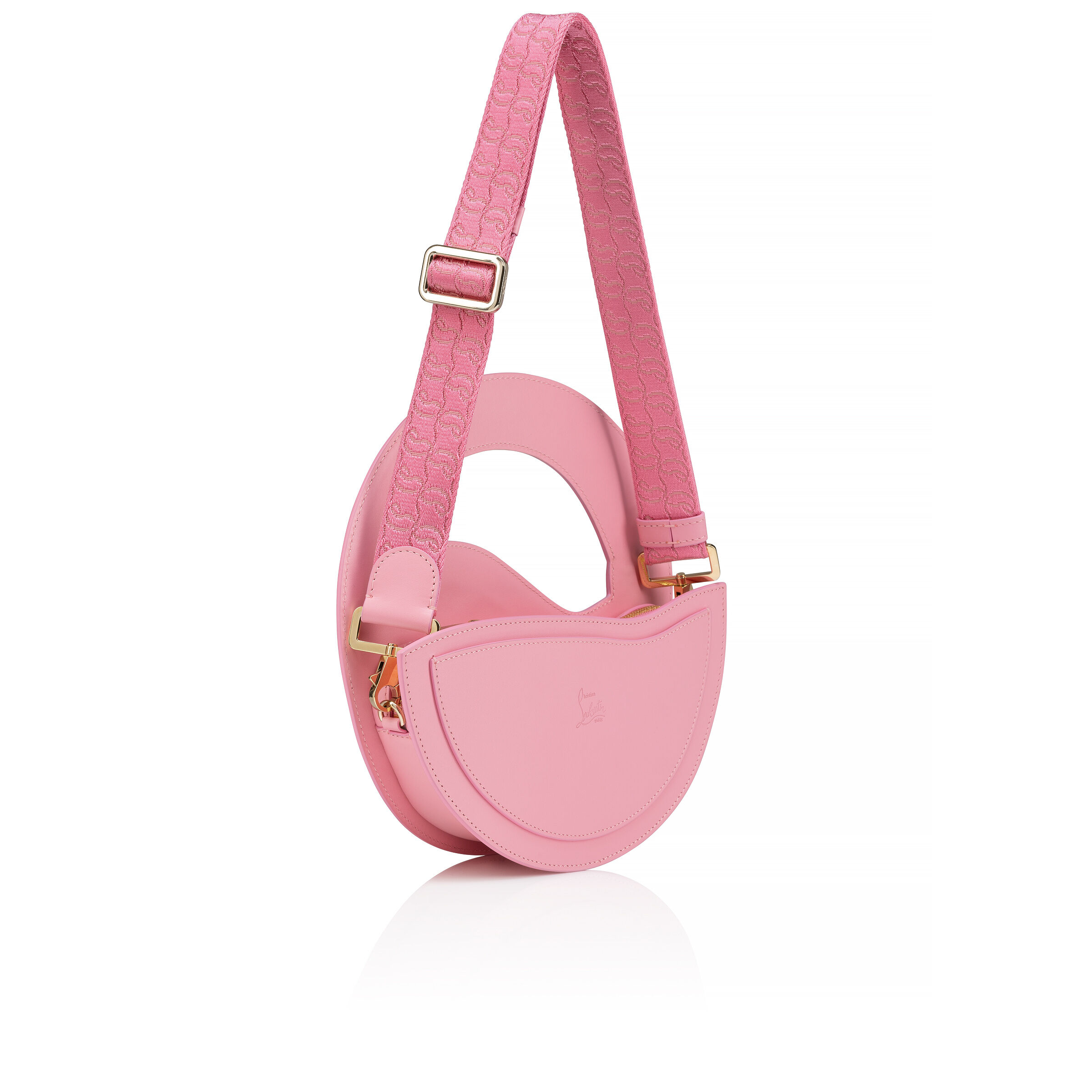 Biloumoon - トップハンドルバッグ - カーフレザー - ピンク - Christian Louboutin