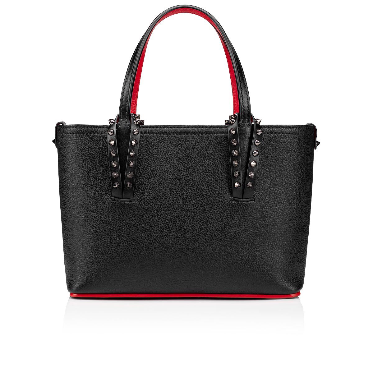 Cabata E/W Mini ブラック カーフレザー - Bags - Women - Christian Louboutin