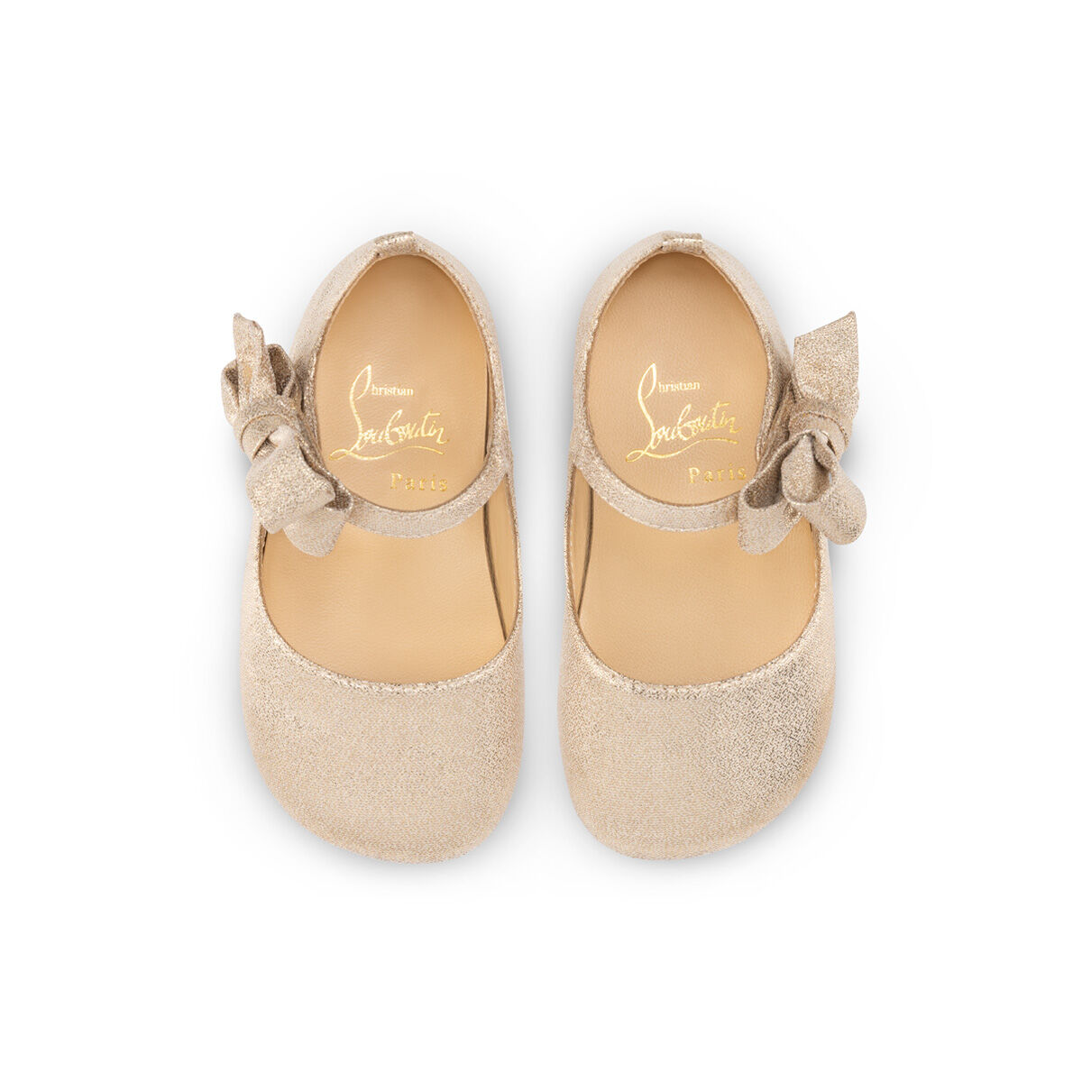 Lou Babe ゴールド ファブリック - Shoes - Kids Unisex - Christian