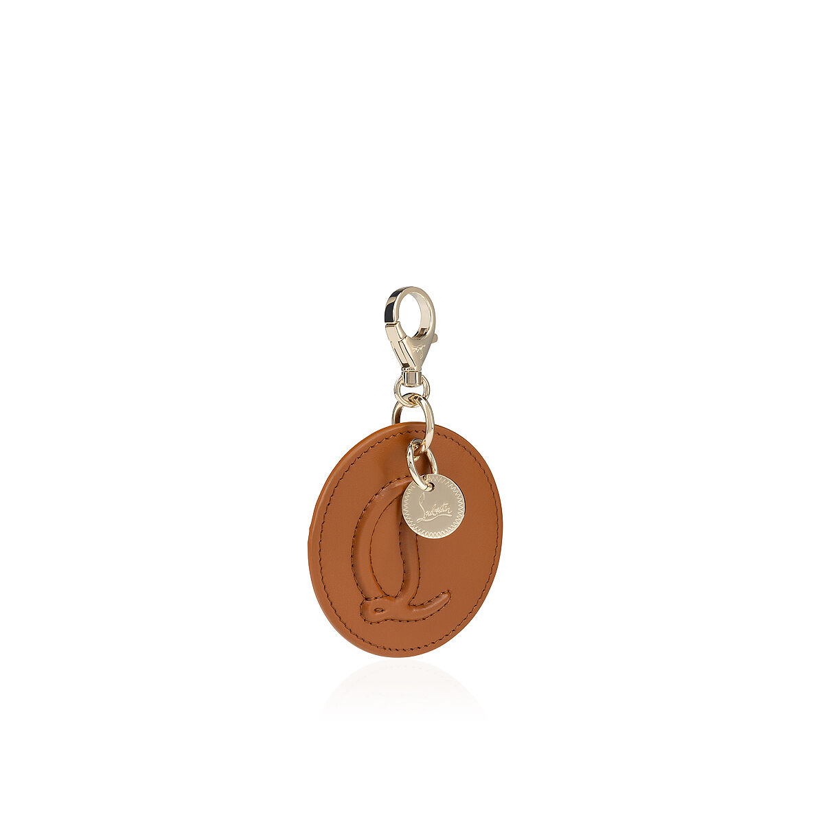 CL Logo charm bag ブラウン カーフレザー - Accessories - Women - Christian Louboutin