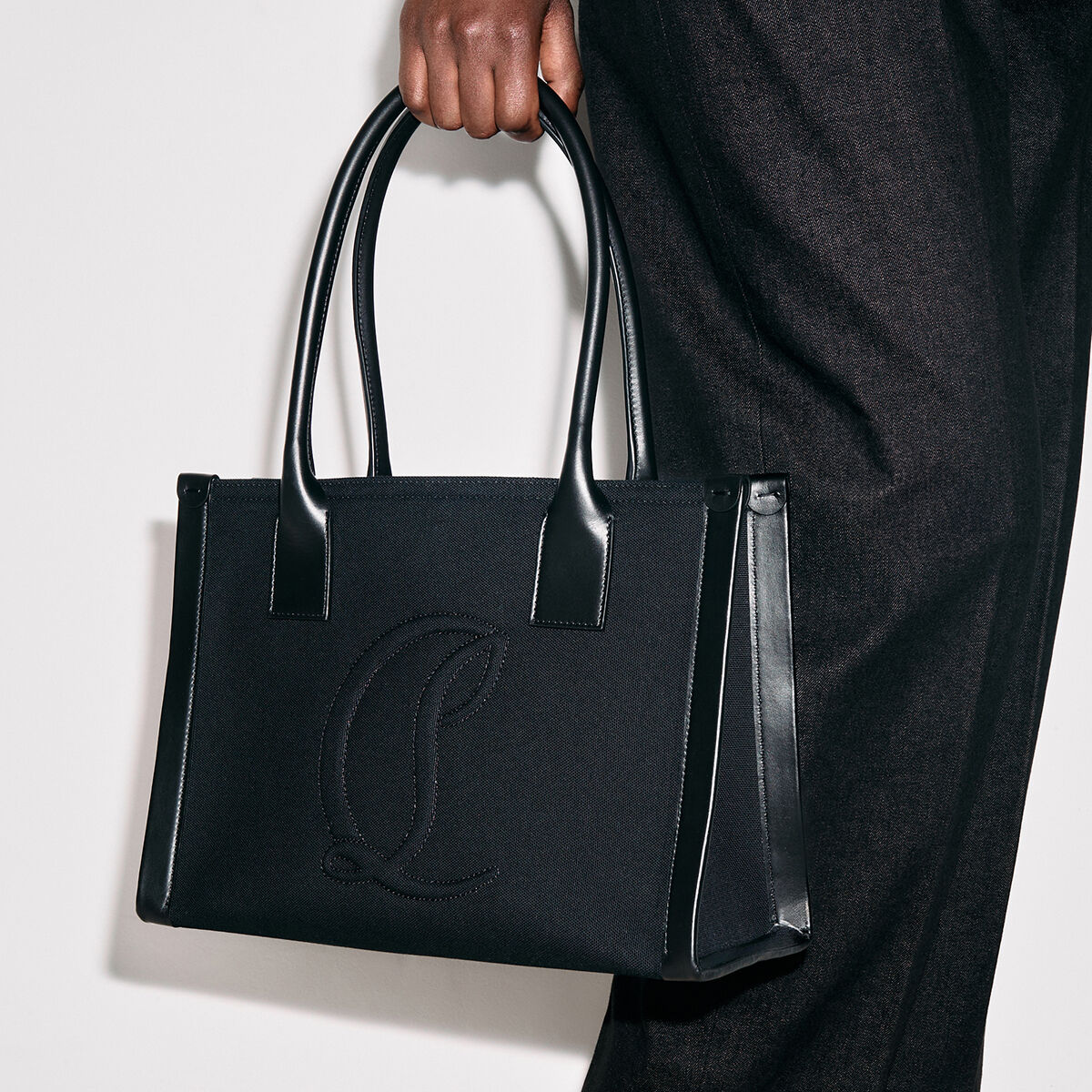 By My Side small ブラック コットン - Bags - Women - Christian Louboutin