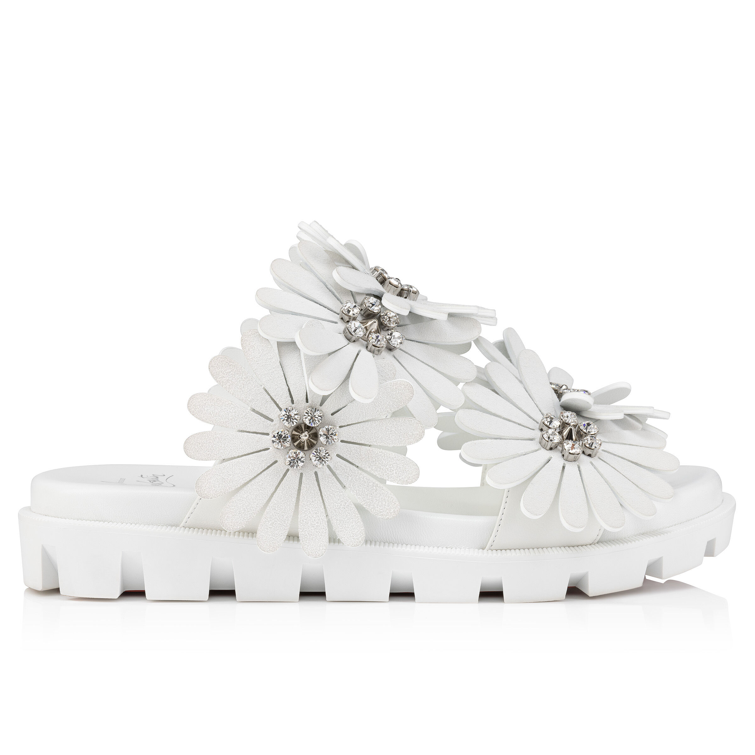 Flora Cool - サンダル - ナッパレザー - ホワイト - ウィメンズ - Christian Louboutin