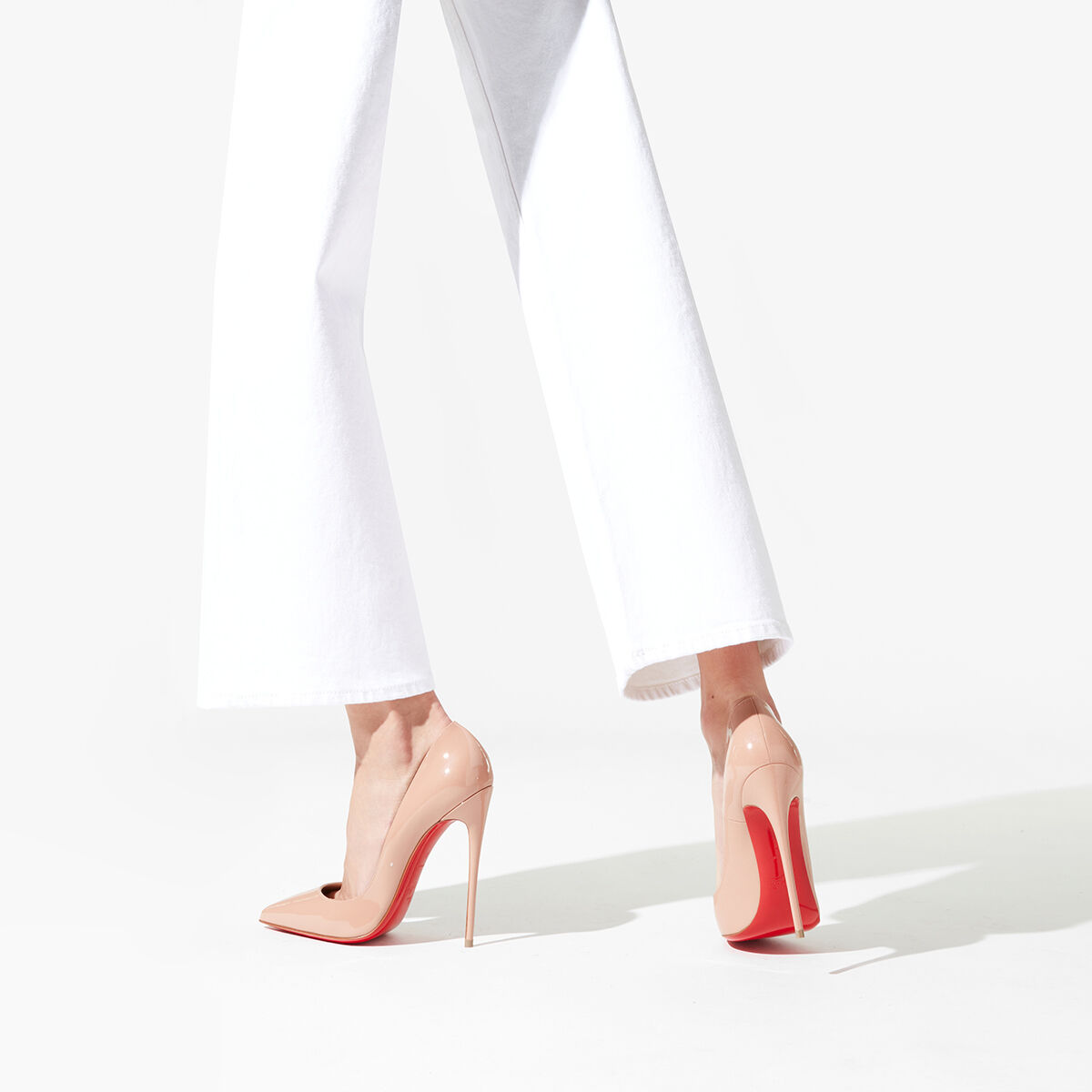 So Kate 120 ベージュ パテントレザー - Shoes - Women - Christian Louboutin
