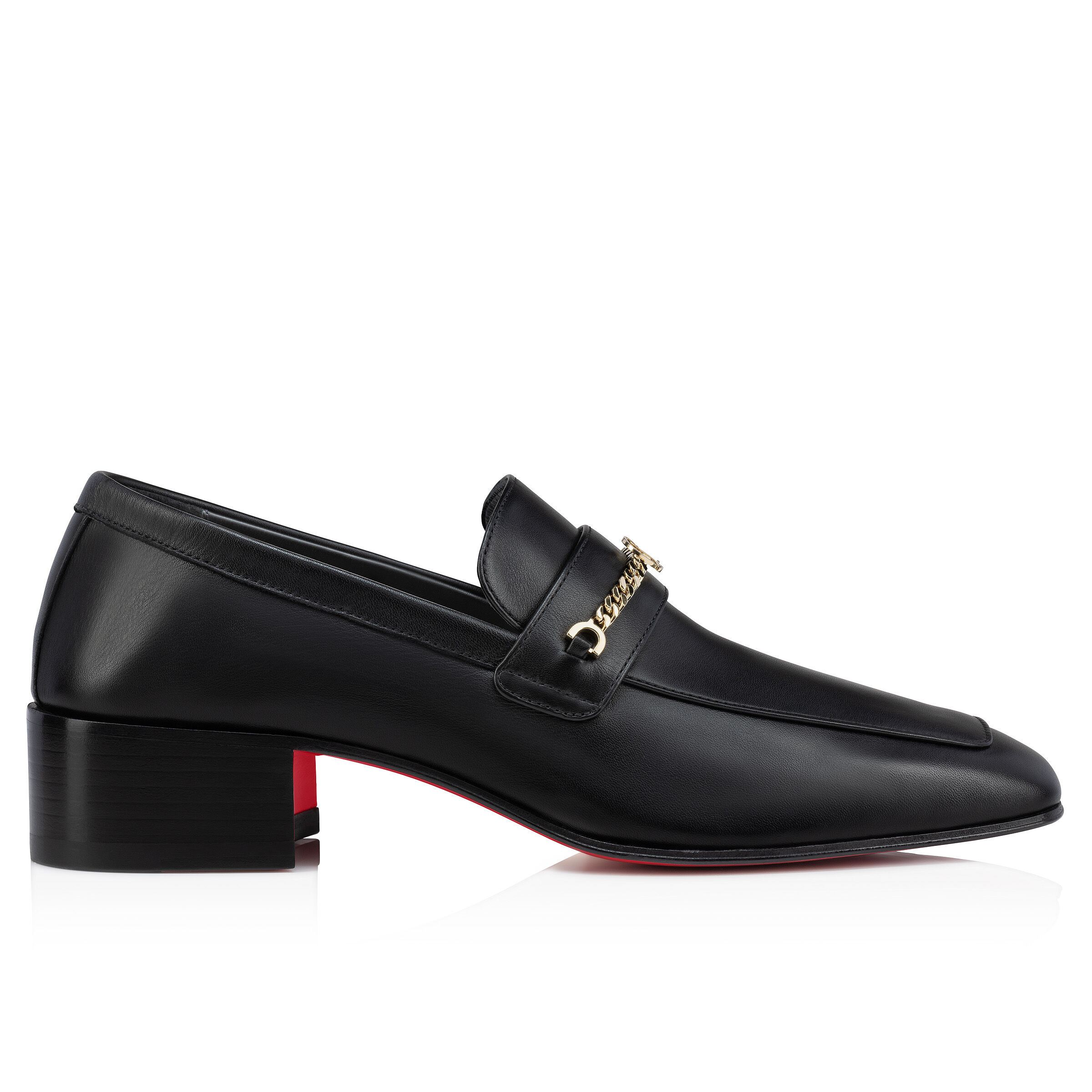 MJ Moc man - 40 mm ローファー - カーフレザー - ブラック - メンズ - Christian Louboutin