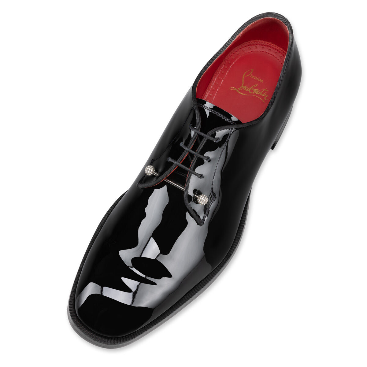 Chambeliss Night Strass ブラック パテントレザー - Shoes - Men - Christian Louboutin