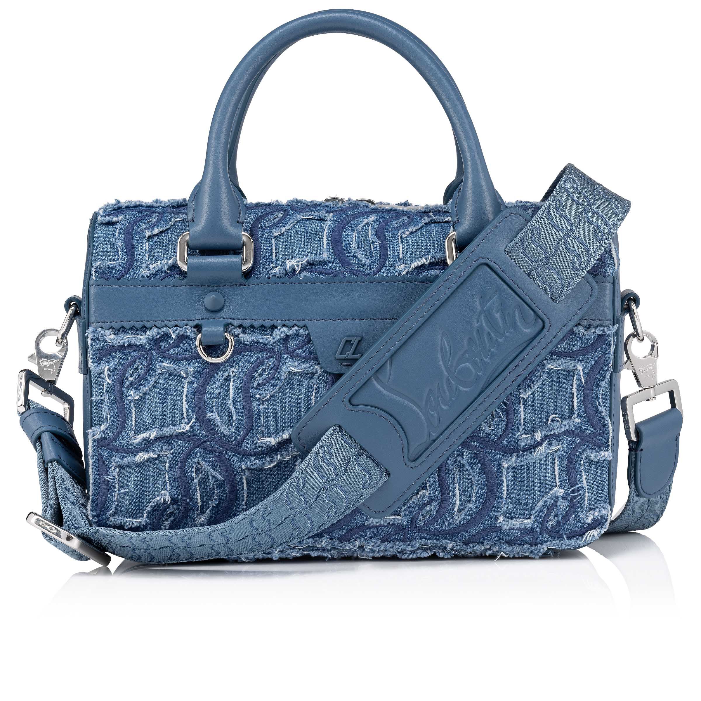ァッション人気ブランドランキング コットン ブルー small Ruisbuddy - Louboutin Christian - Men - Bags バッグ