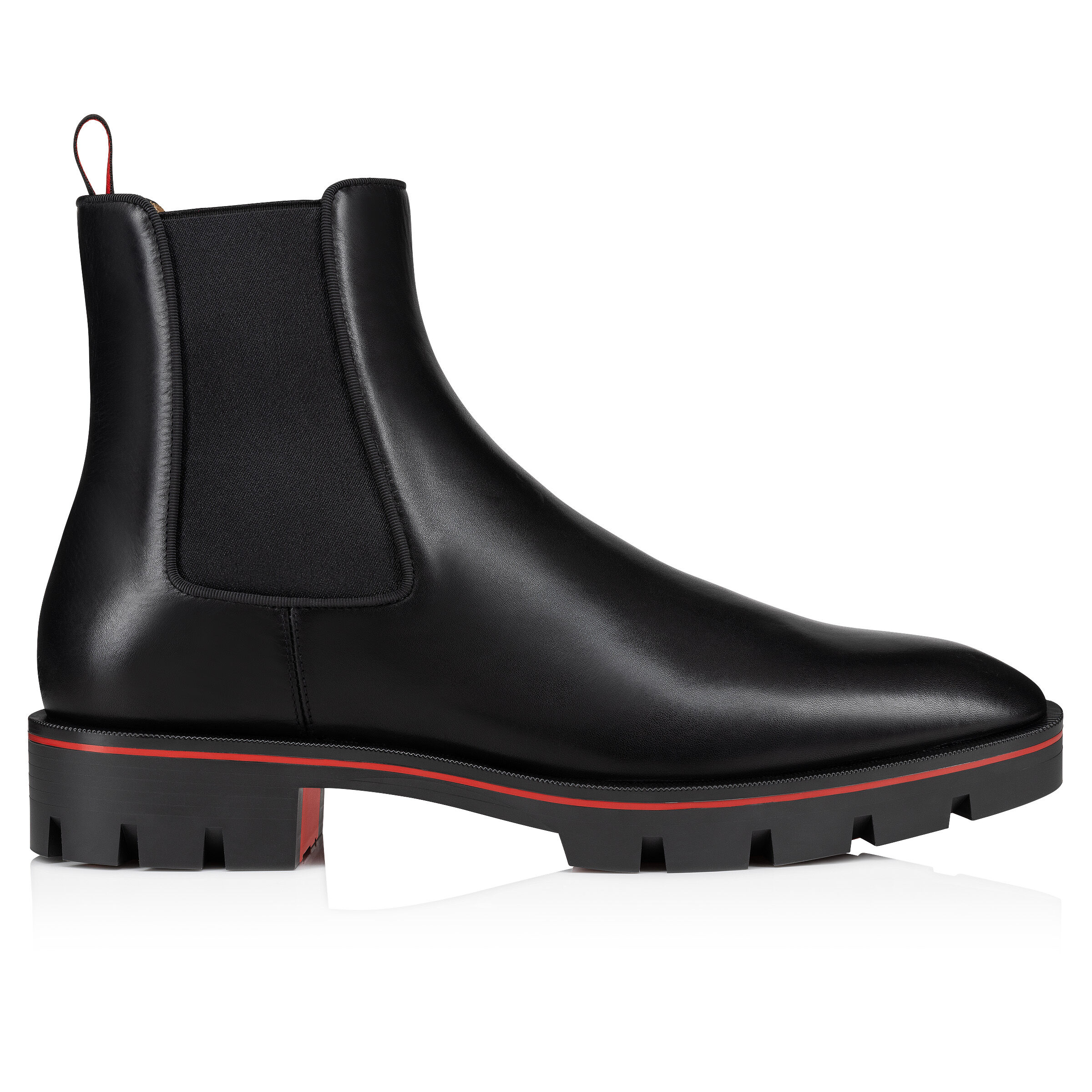 極美品】Christian Louboutin ソックスブーツ ニット レザー - メルカリ