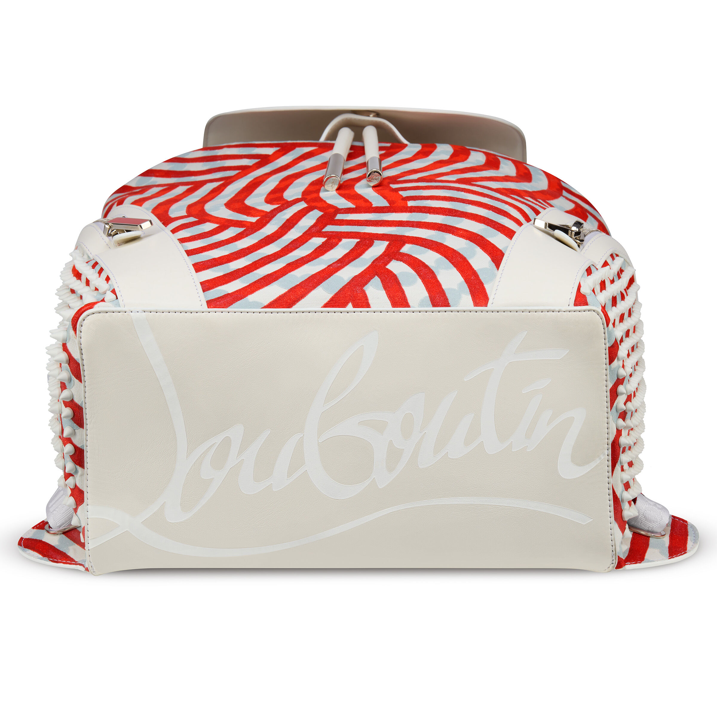 【送料関税込】Christian Louboutin Funky バックパック Funky - バックパック - ファブリック - レッド - Christian