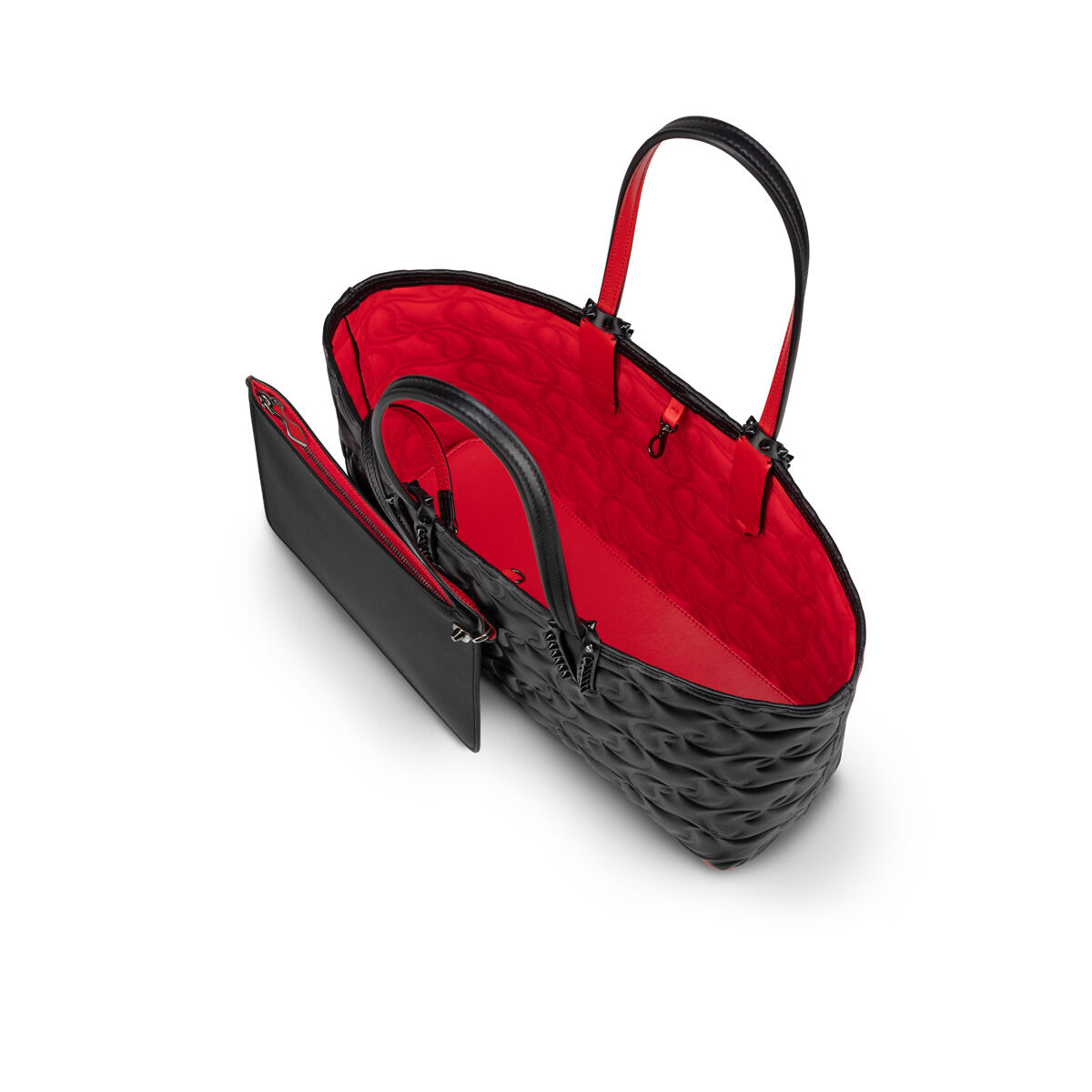 Cabata small ブラック カーフレザー - Bags - Women - Christian