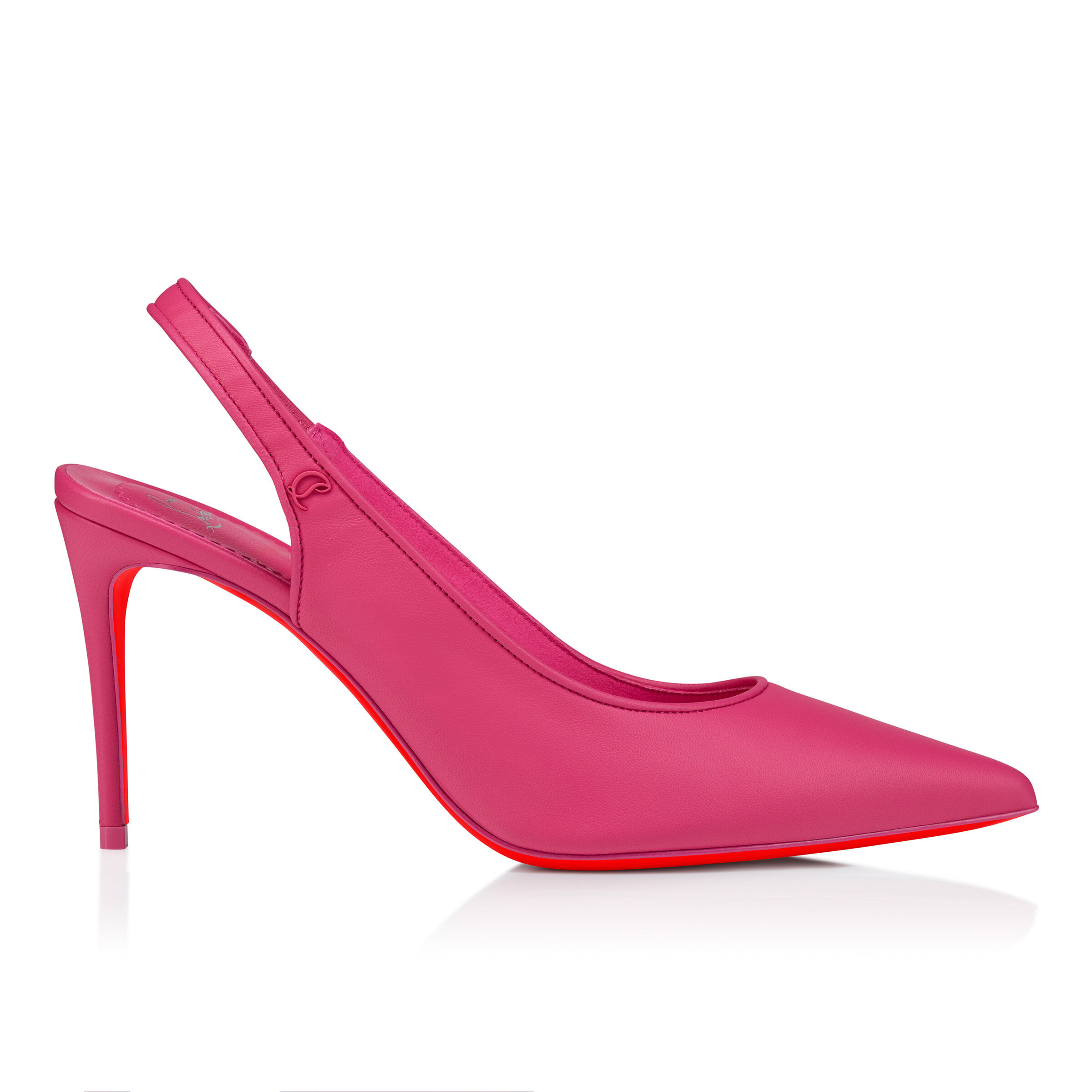 【Christian Louboutin】上品♪レザーパンプス ピンク 中古・古着通販】Christian Louboutin (クリスチャン・ルブタン