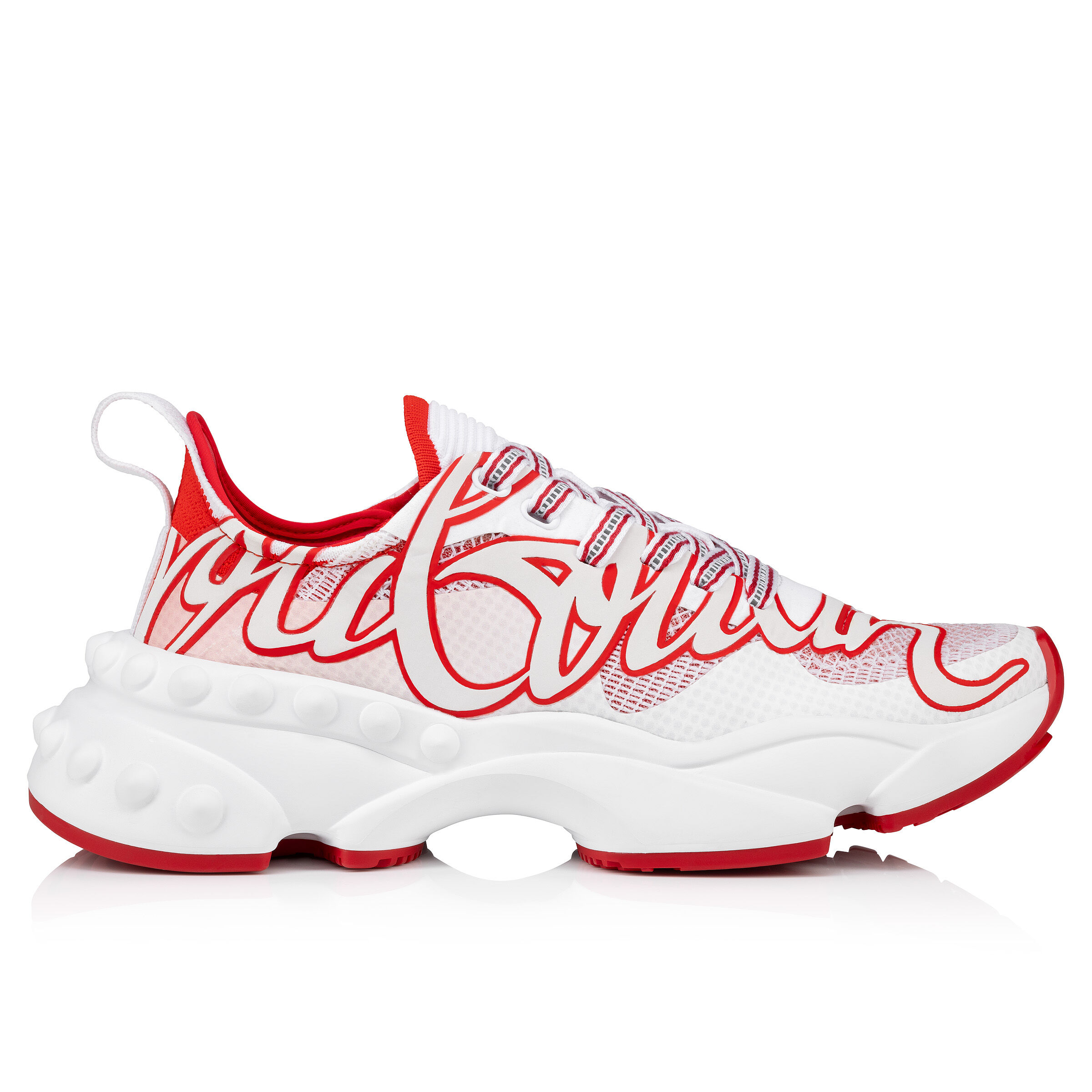 Rocknrun レッド メッシュ - Shoes - Men - Christian Louboutin