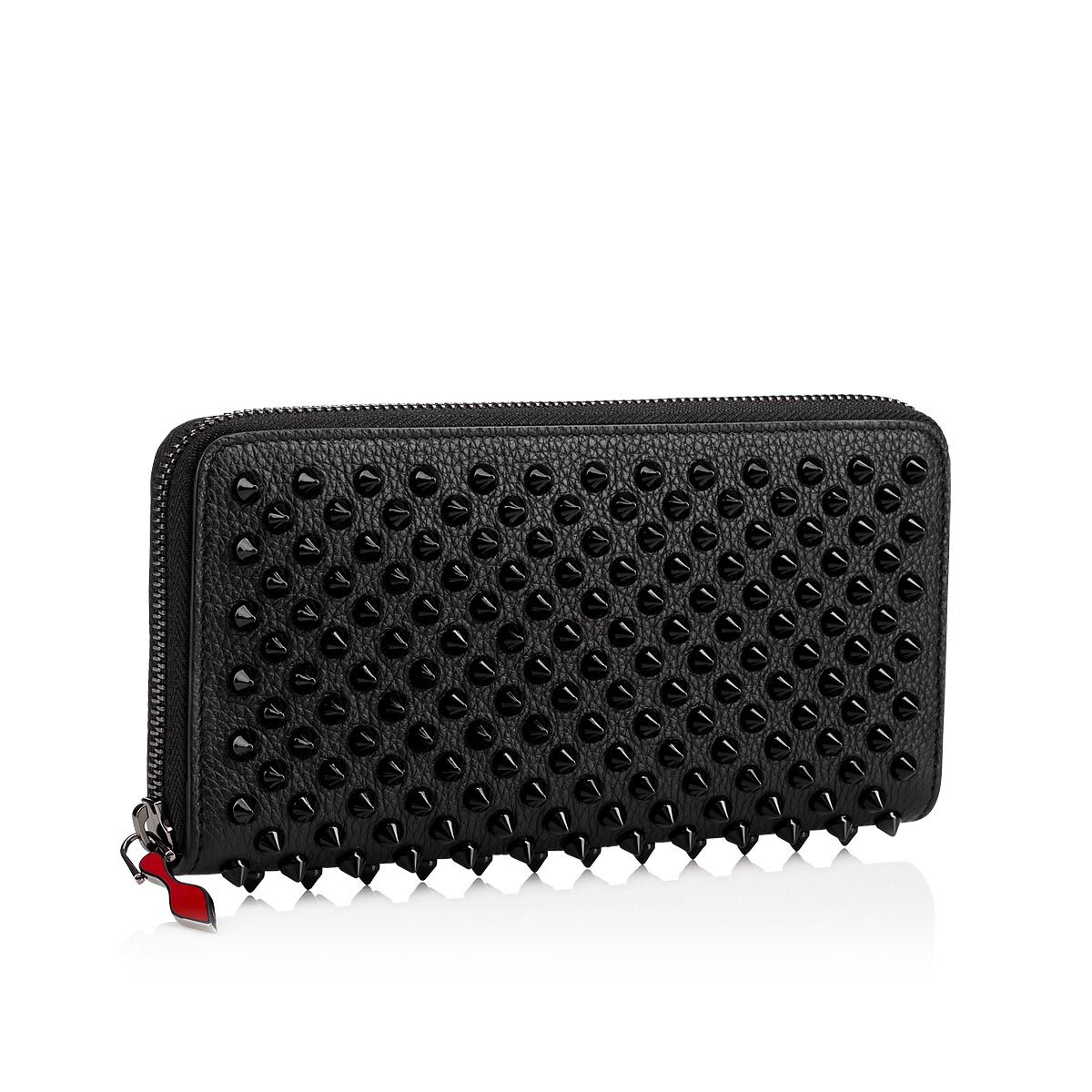Panettone wallet ブラック カーフレザー - Accessories - Women