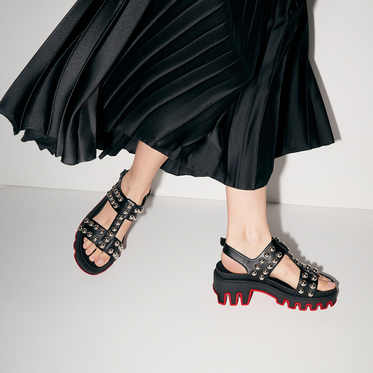 Duniclou - サンダル - ナッパレザー - ブラック - ウィメンズ - Christian Louboutin