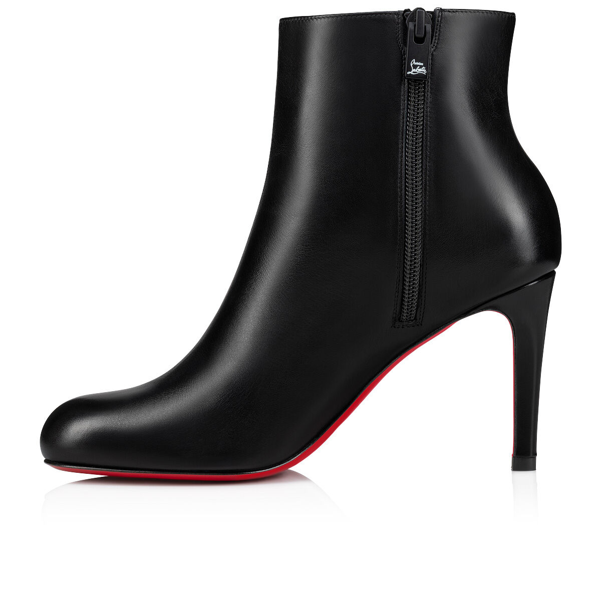 Pumppie Booty 85 ブラック カーフレザー - Shoes - Women - Christian Louboutin