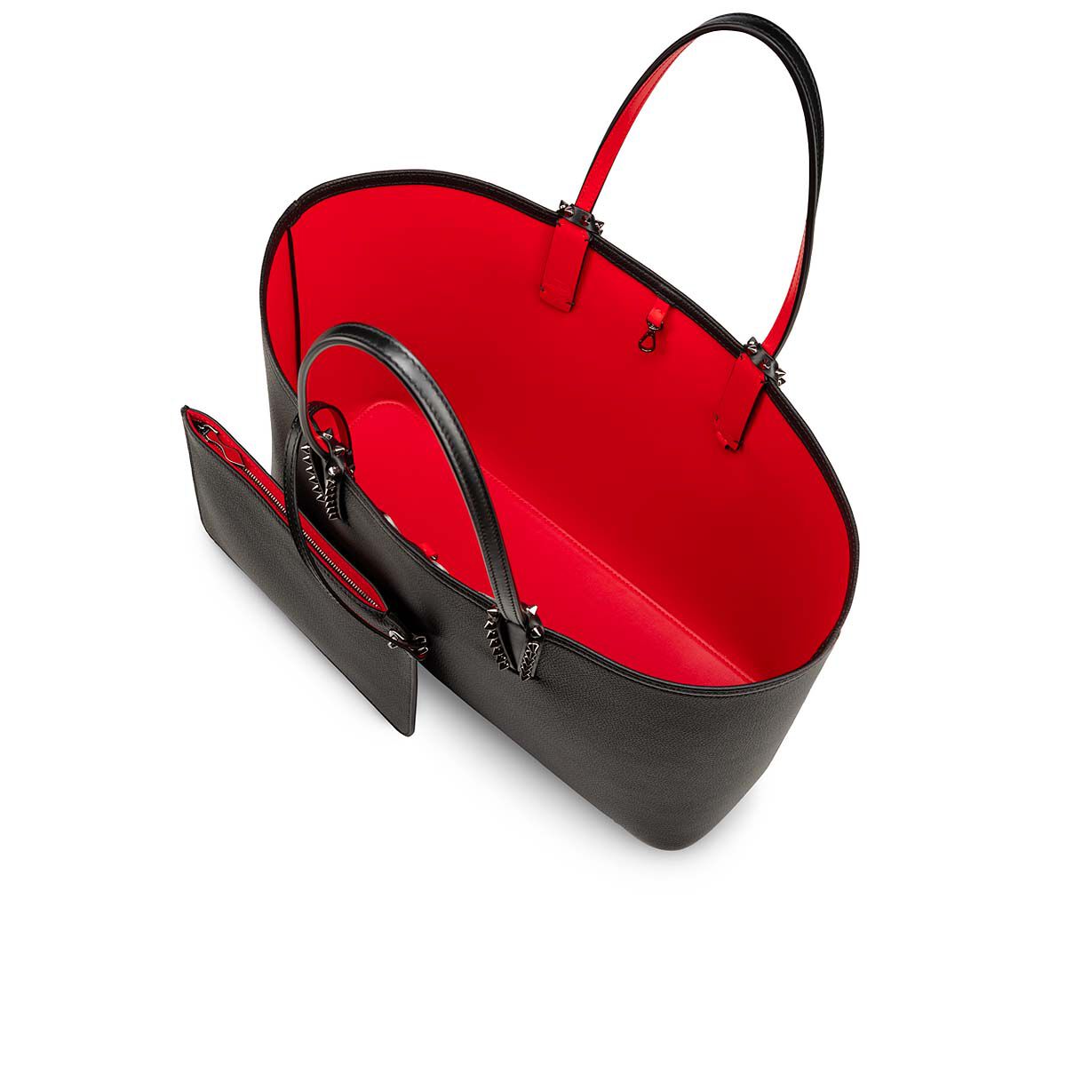 Cabata ブラック カーフレザー - Bags - Women - Christian Louboutin