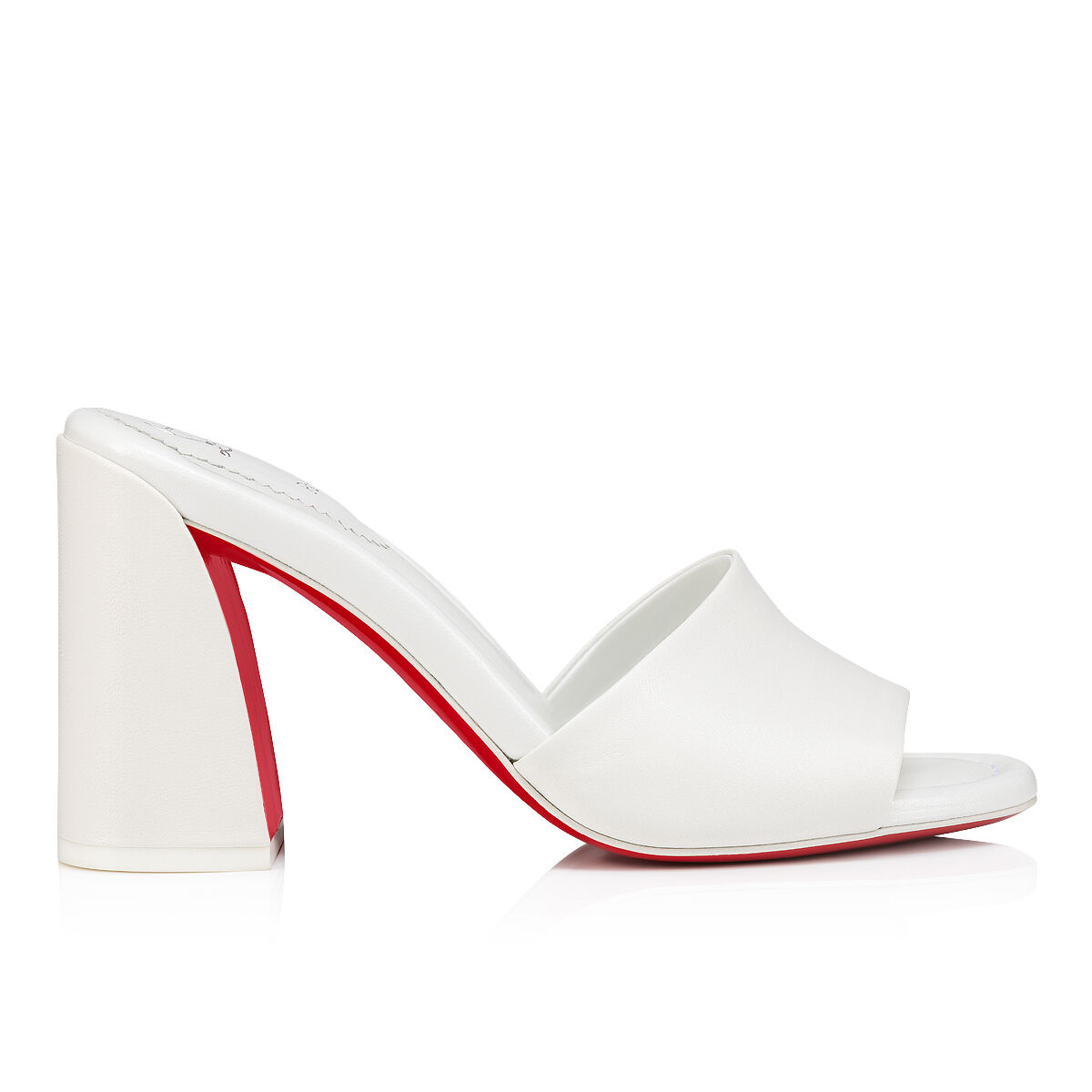 Jane Mule 85 ホワイト ナッパレザー - Shoes - Women