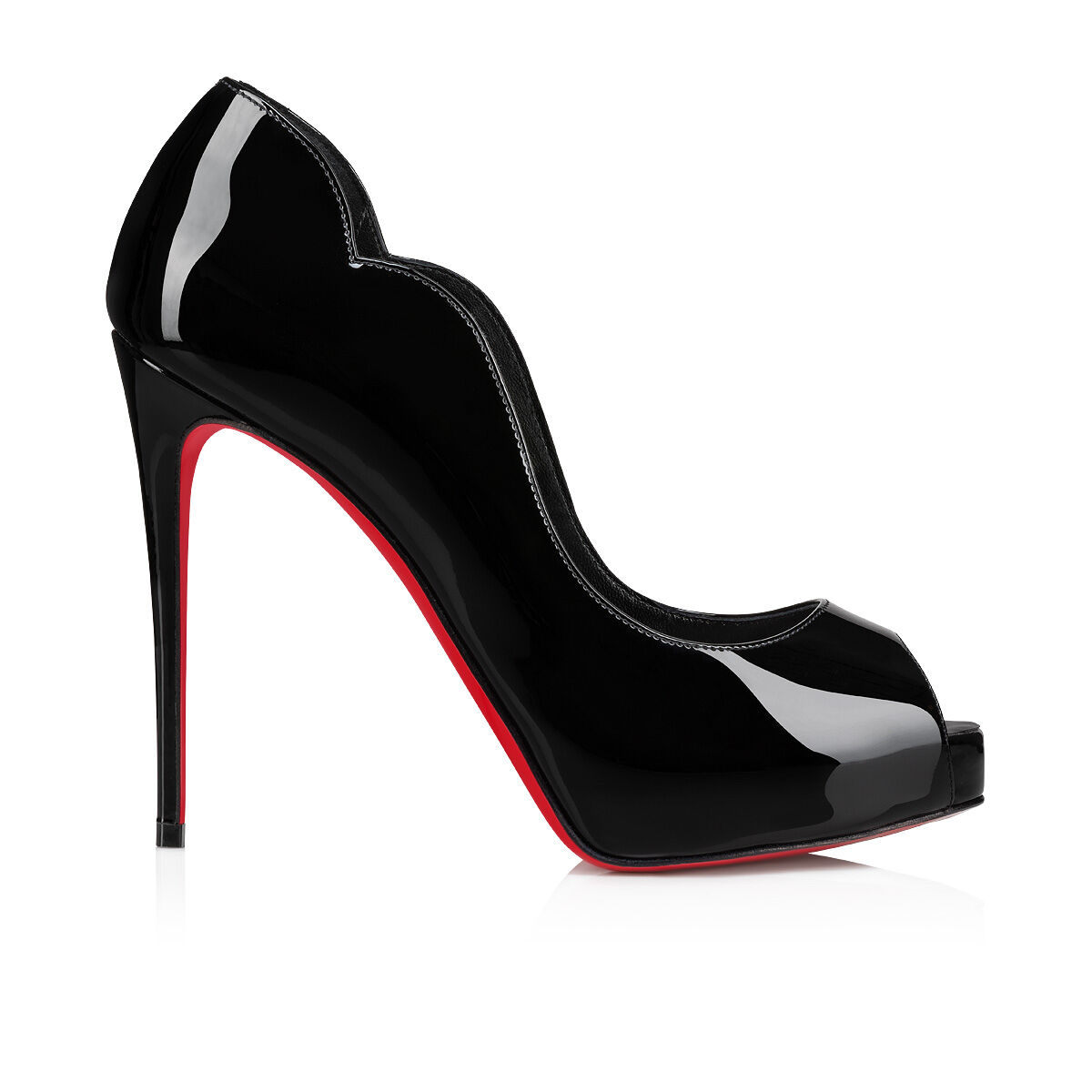 Hot Chick Alta - 120 mm パンプス - パテントレザー - ブラック - ウィメンズ - Christian Louboutin