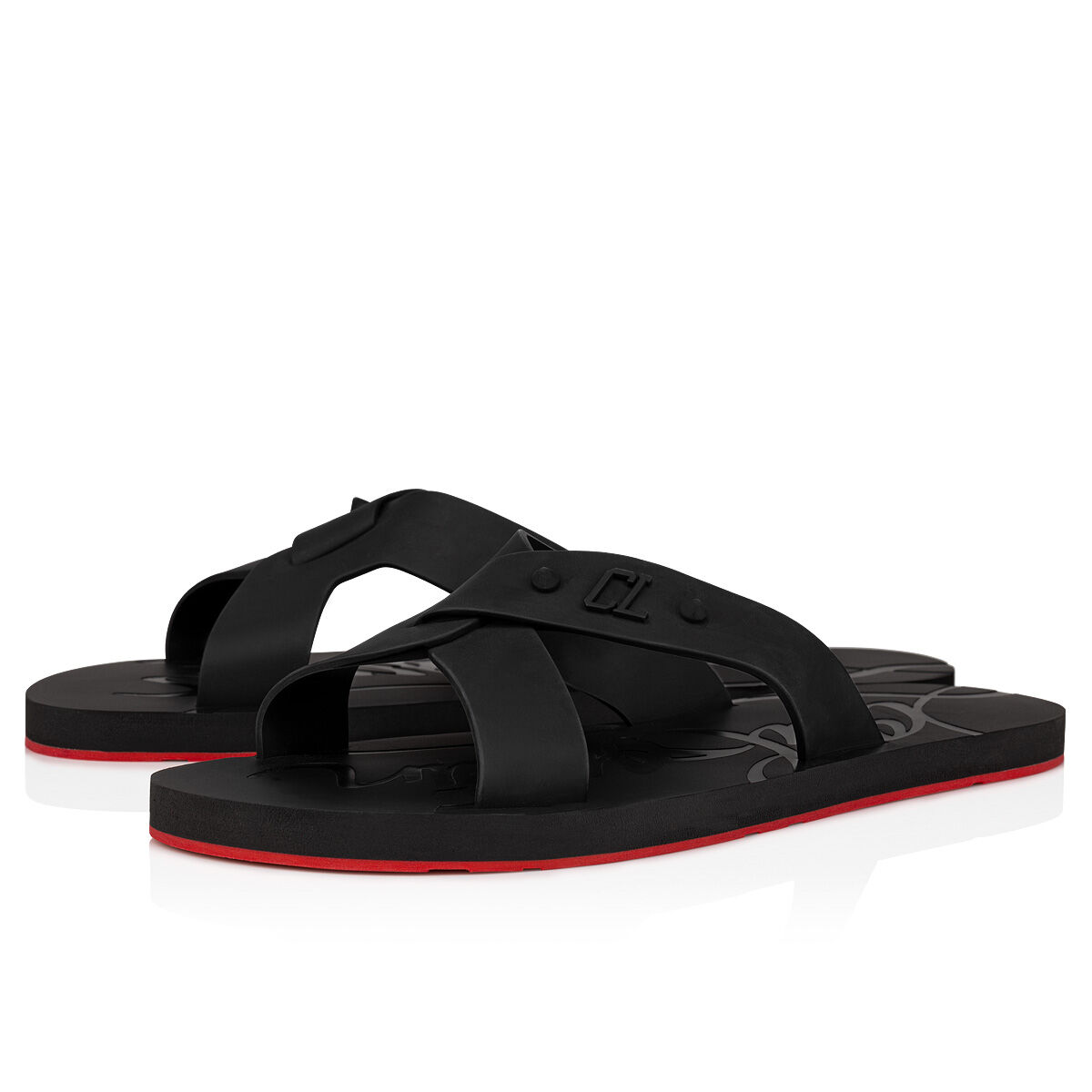 楽天市場】Christian Louboutin クリスチャンルブタン サンダル HOT CROSS BIZZ FLAT 1240606 メンズ  クロスベルト シューズ 靴 M039/BLACK/MULTI【po_sannn】 : インポートセレクトmusee