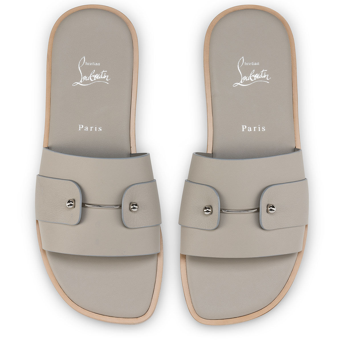 Chambelimule - ミュール - カーフレザー - グレー - メンズ - Christian Louboutin