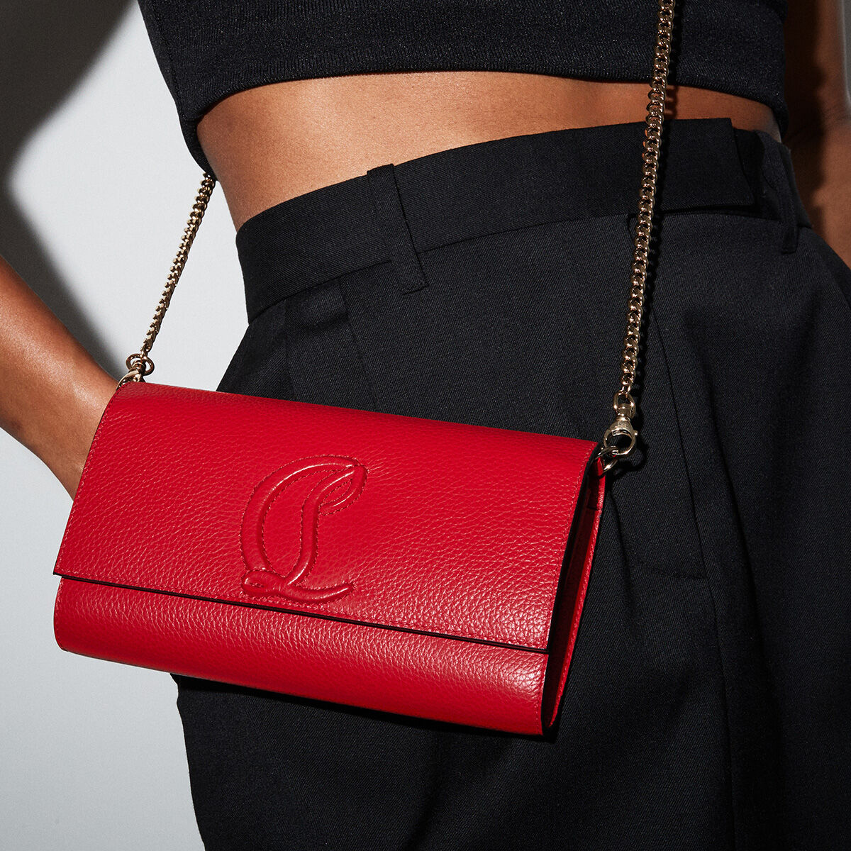 By My Side レッド カーフレザー - Accessories - Women - Christian Louboutin