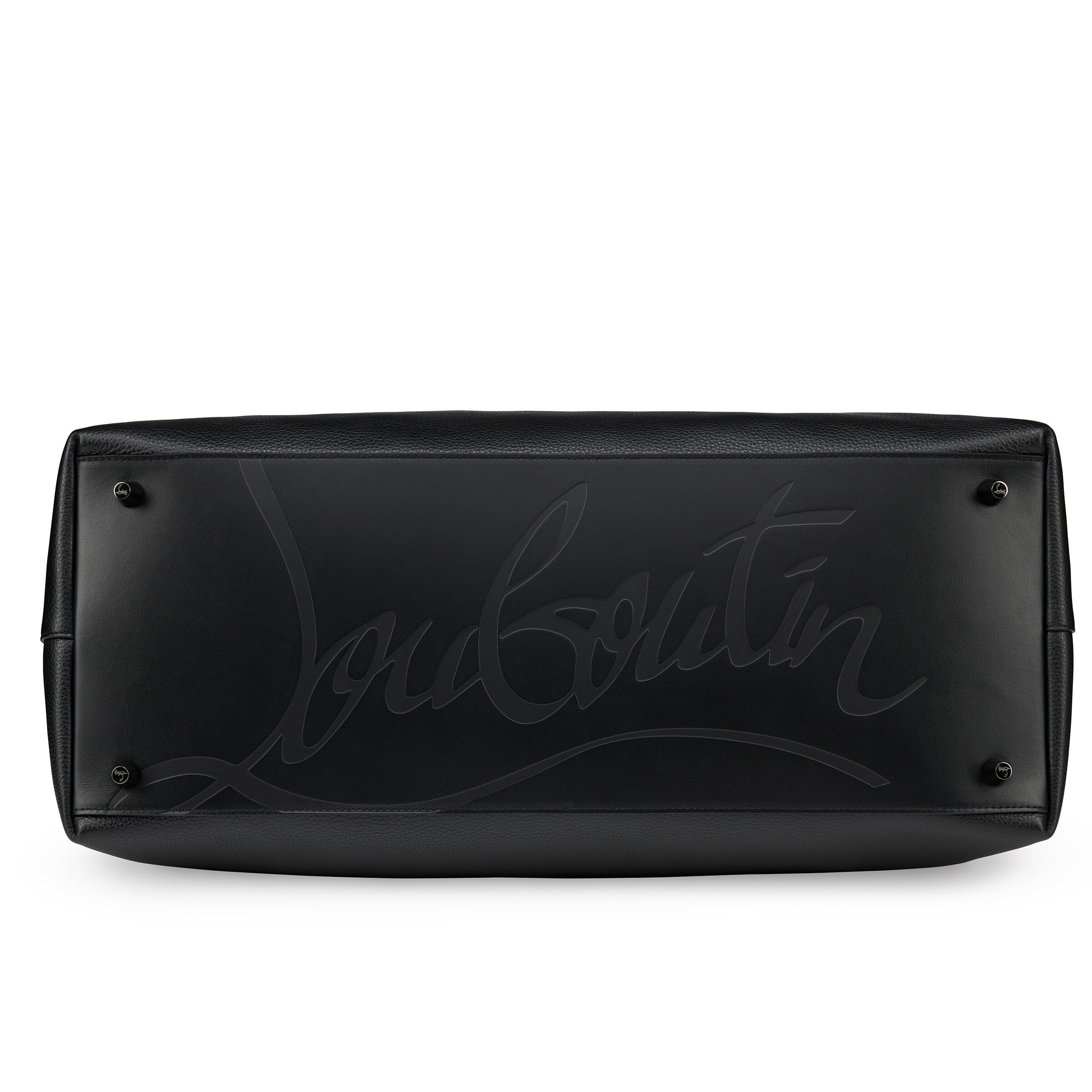 【国内発】新作 [2-5日着] C.Louboutin Funky ダッフルバッグ Funky - ダッフルバッグ - カーフレザー - ブラック - Christian