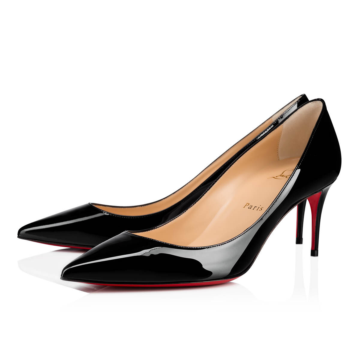 楽天 Kate 70 ブラック パテントレザー - Shoes - Women - Christian 靴