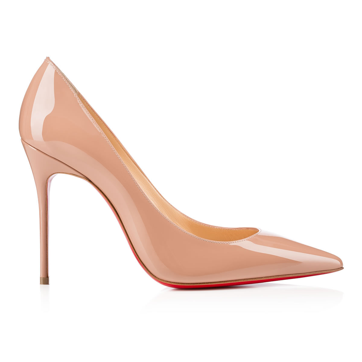 Kate 100 ベージュ パテントレザー - Shoes - Women - Christian Louboutin