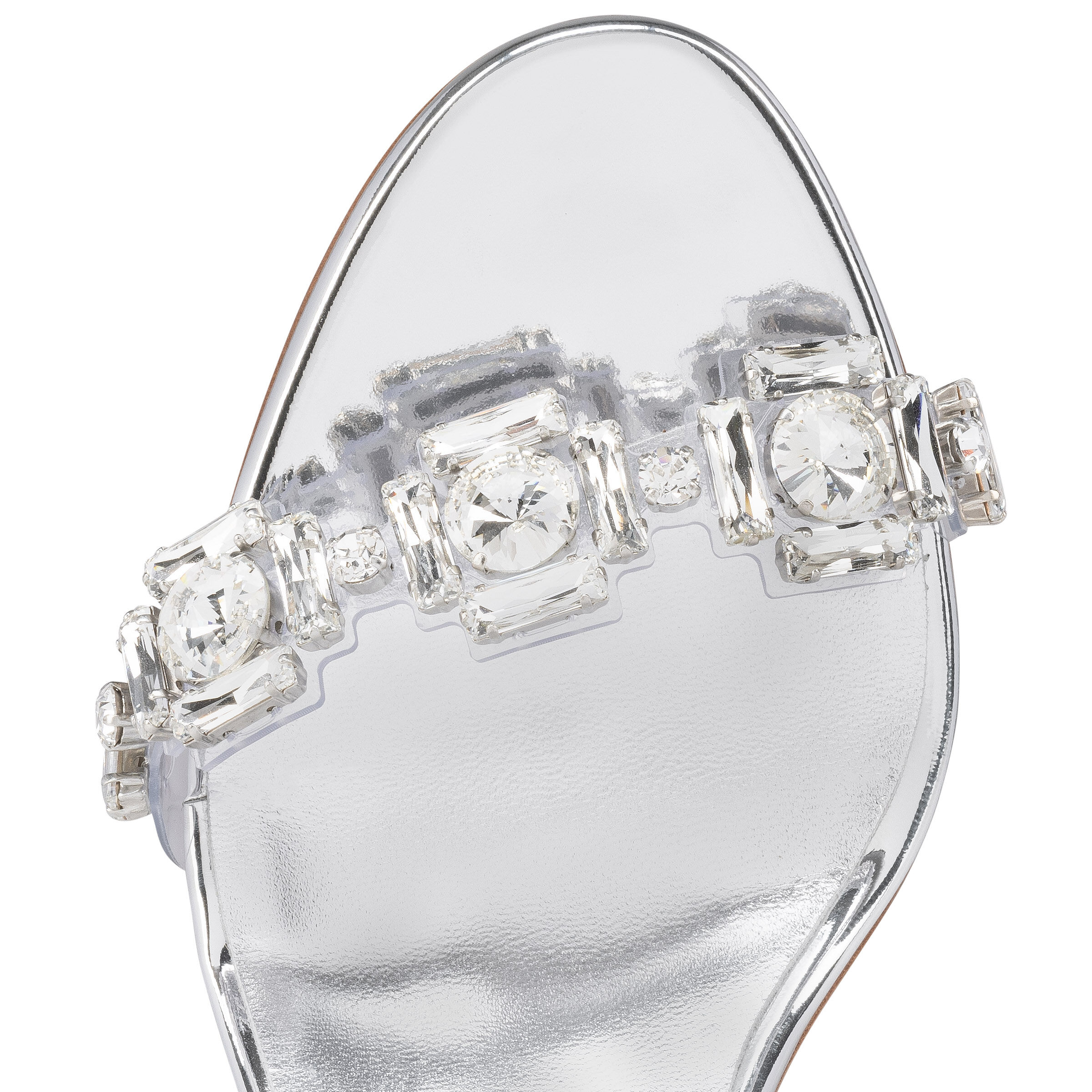 Just Jewel - サンダル - レザー - シルバー - ウィメンズ - Christian Louboutin
