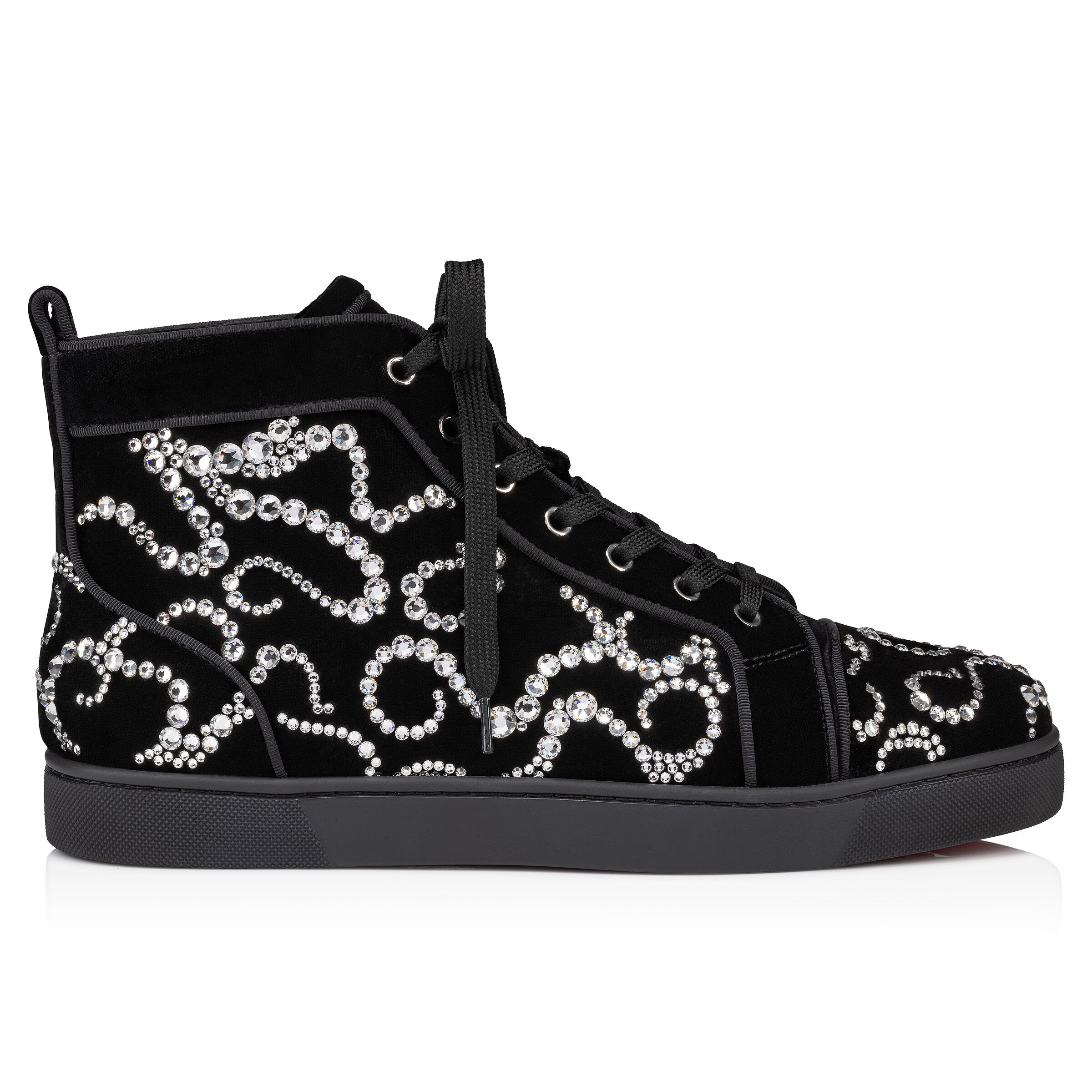 Octolouis Strass - ハイカットスニーカー - ベルベット
