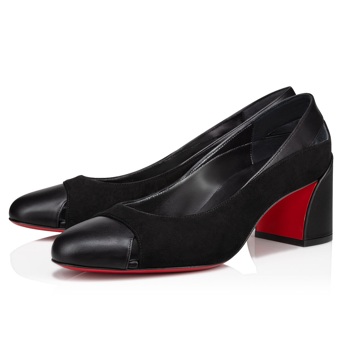 Miss Duvette 55 ブラック ナッパレザー - Shoes - Women - Christian Louboutin
