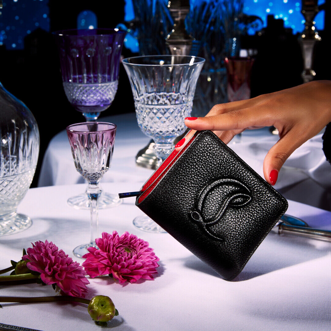 By My Side wallet ブラック カーフレザー - Accessories