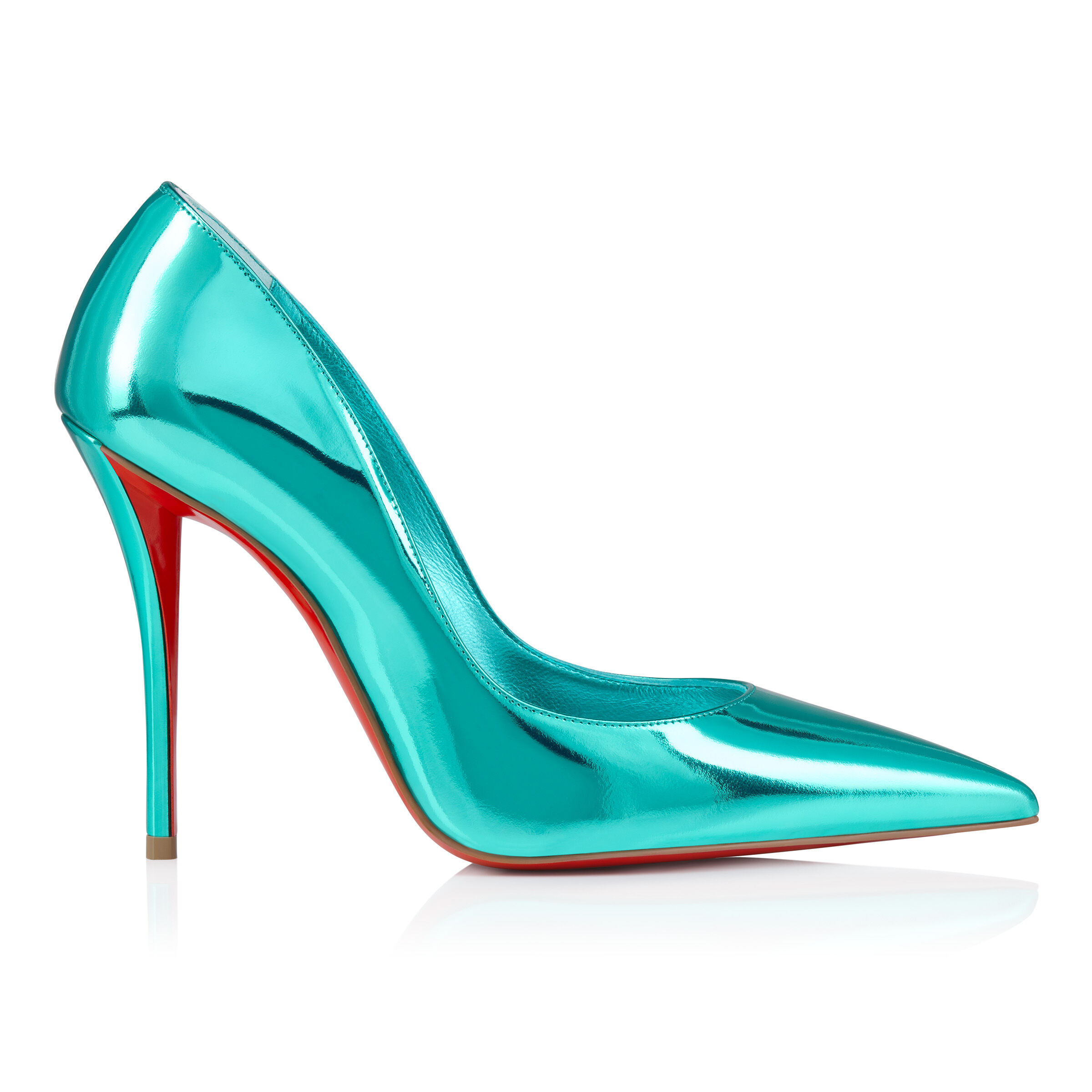☆NEW★Christian Louboutin★『Miss Z』100mm サテンパンプス Miss Z - 100 mm パンプス - カーフレザー - ブルー