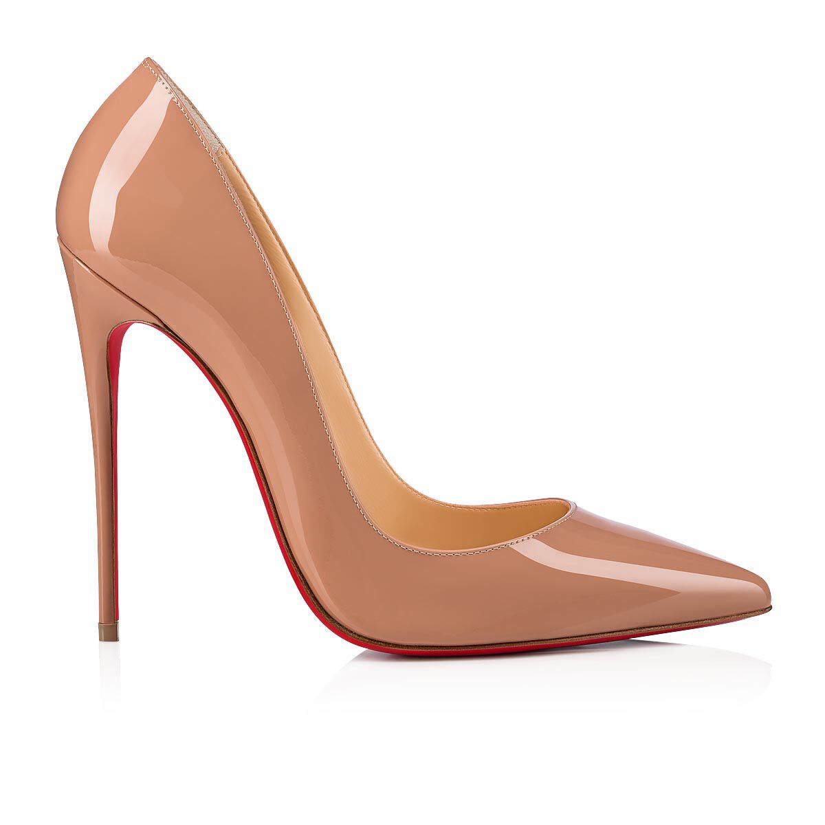 So Kate 120 ベージュ パテントレザー - Shoes - Women - Christian Louboutin