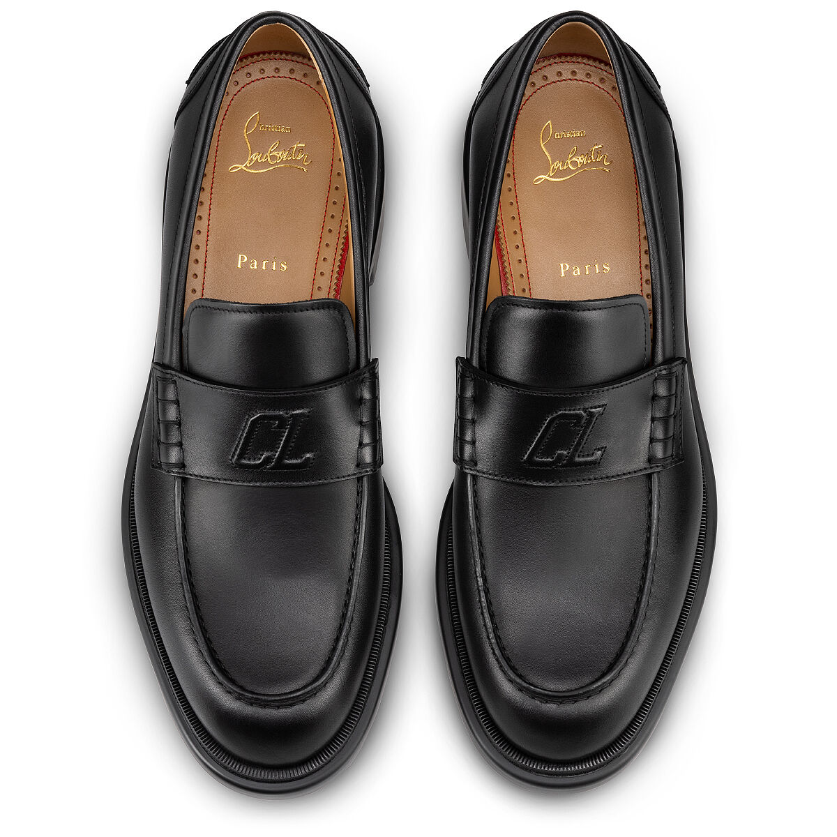 Urbino Moc - ローファー - カーフレザー - ブラック - メンズ - Christian Louboutin