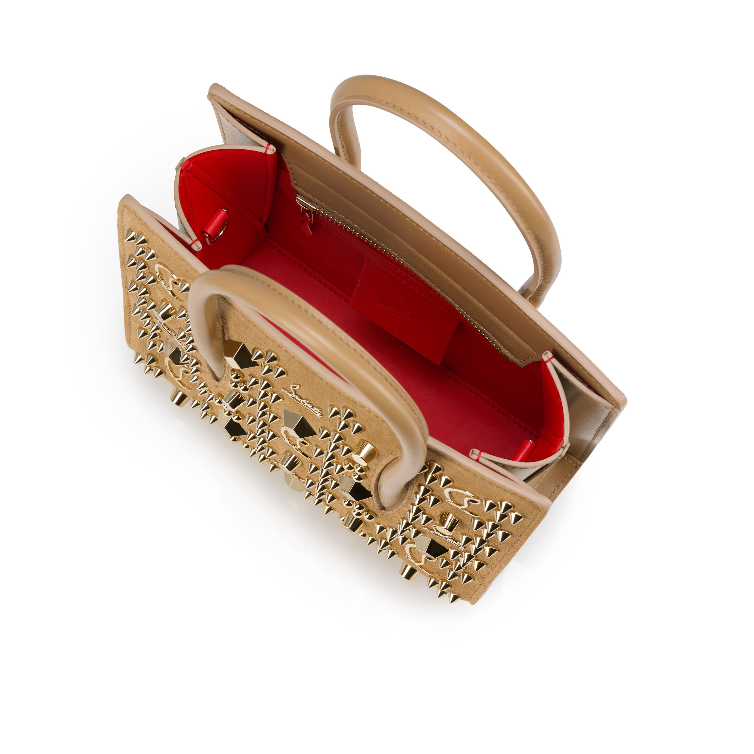 Paloma - トップハンドルバッグ - カーフレザー - ベージュ